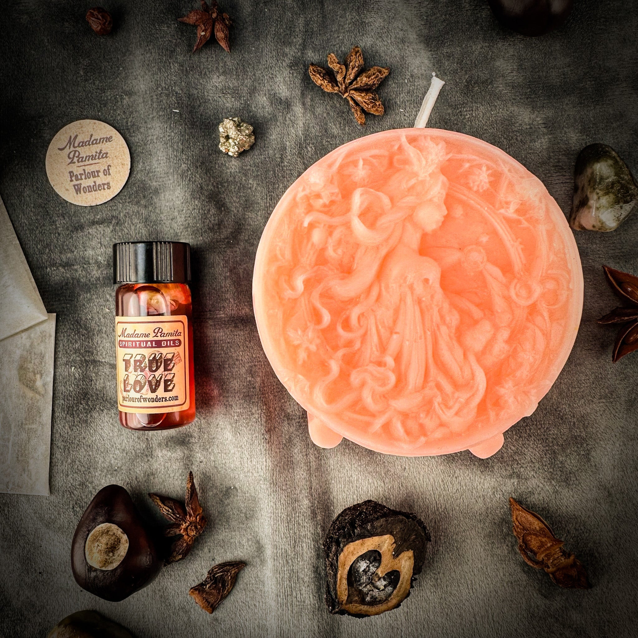 Virgo Power Candle Spell Kit - Focus, Practicality & Healing Magic