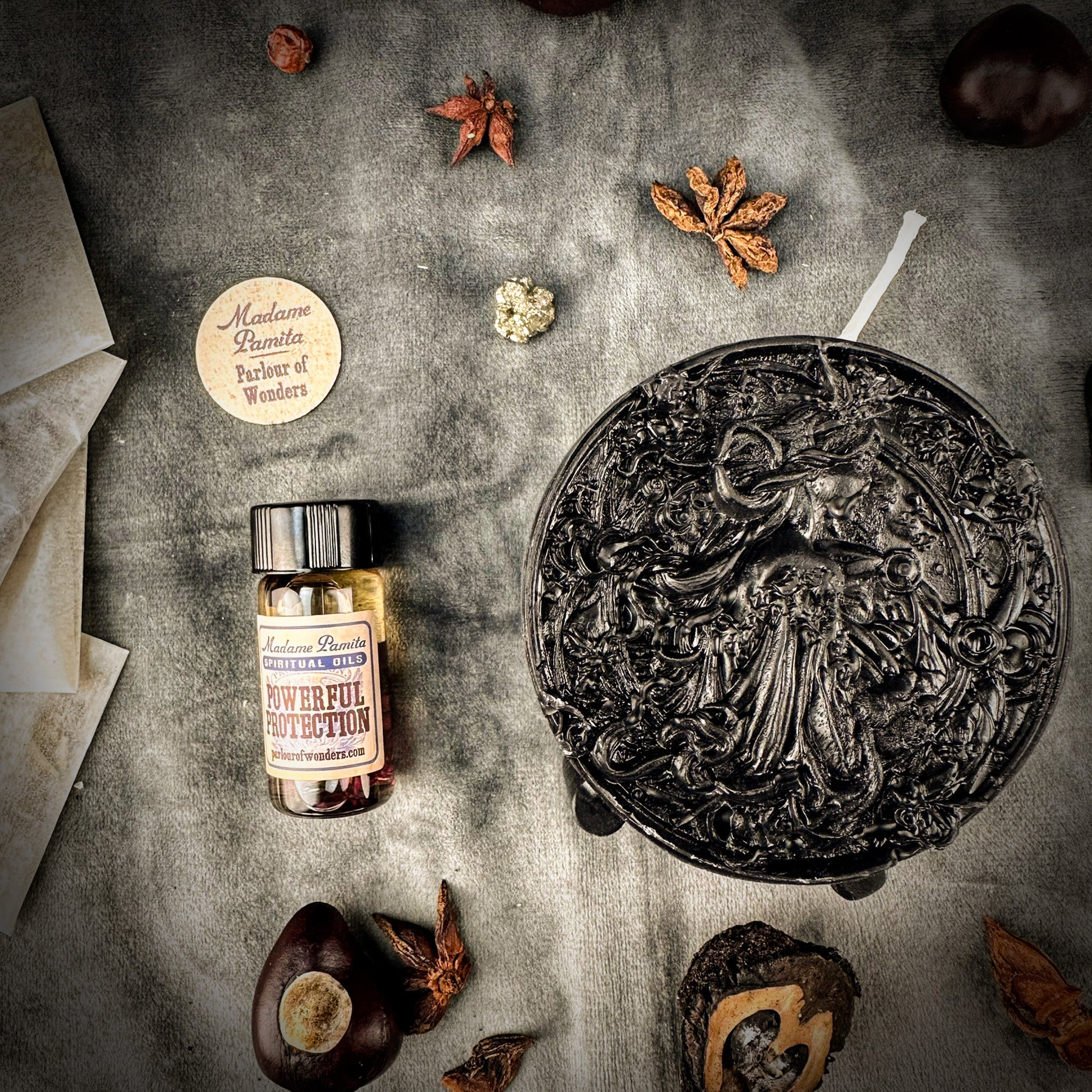 Virgo Power Candle Spell Kit - Focus, Practicality & Healing Magic