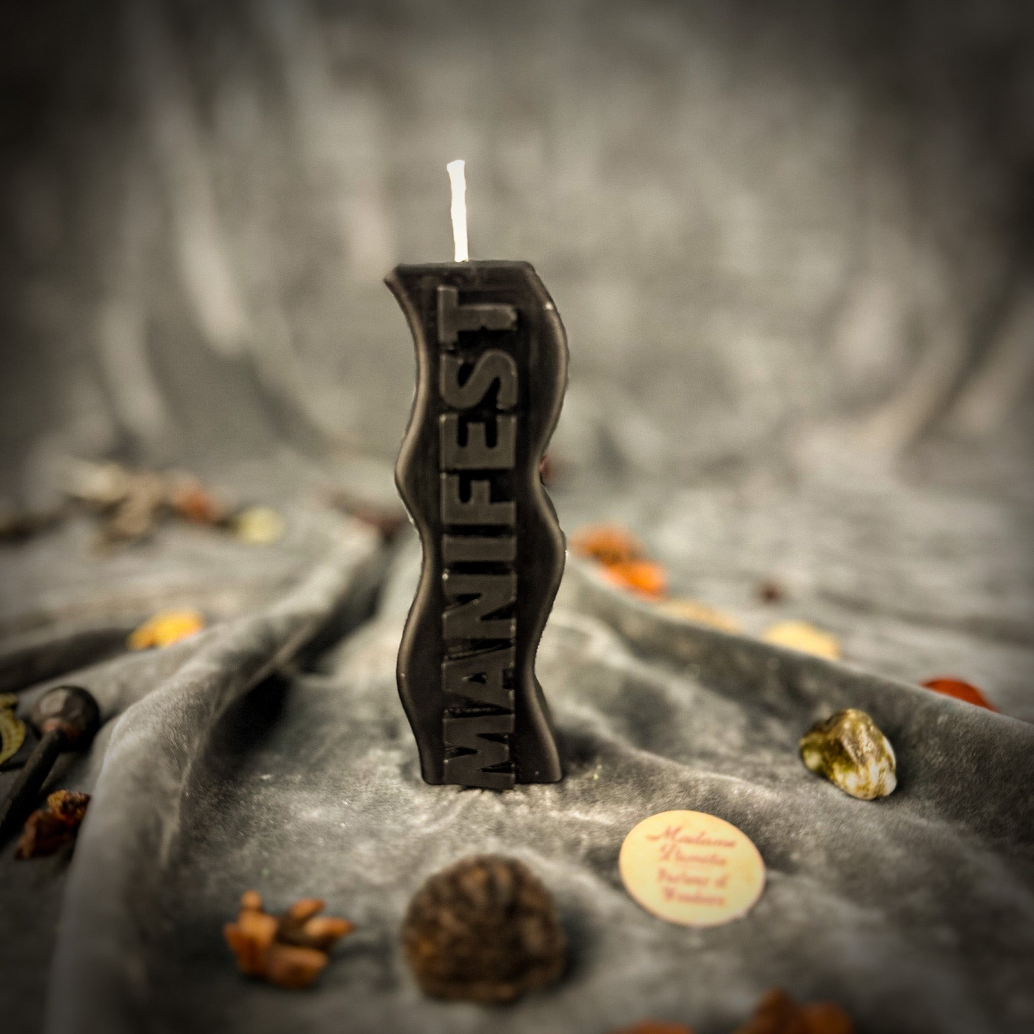 Beeswax Manifest Like a Boss Spell Candle