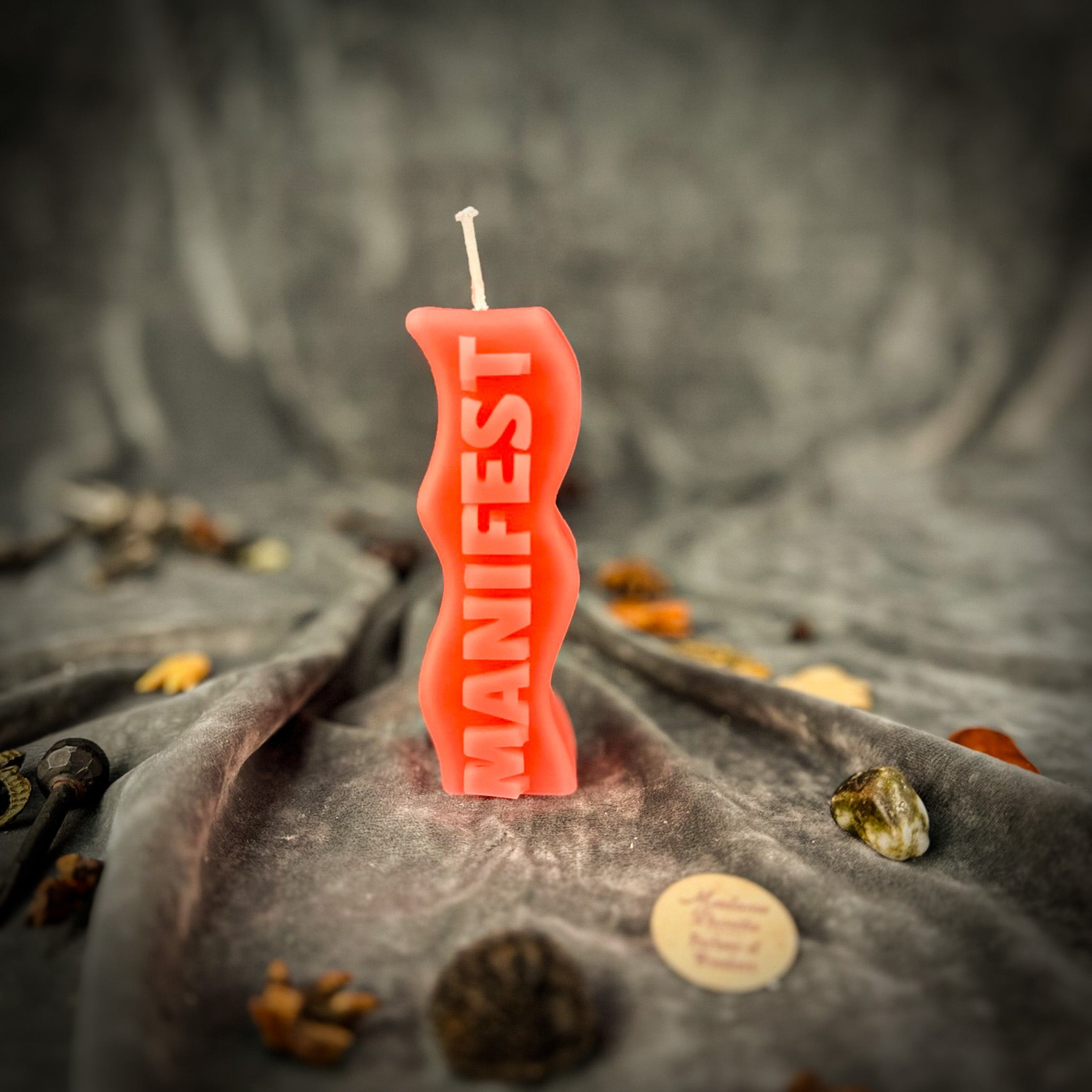 Beeswax Manifest Like a Boss Spell Candle