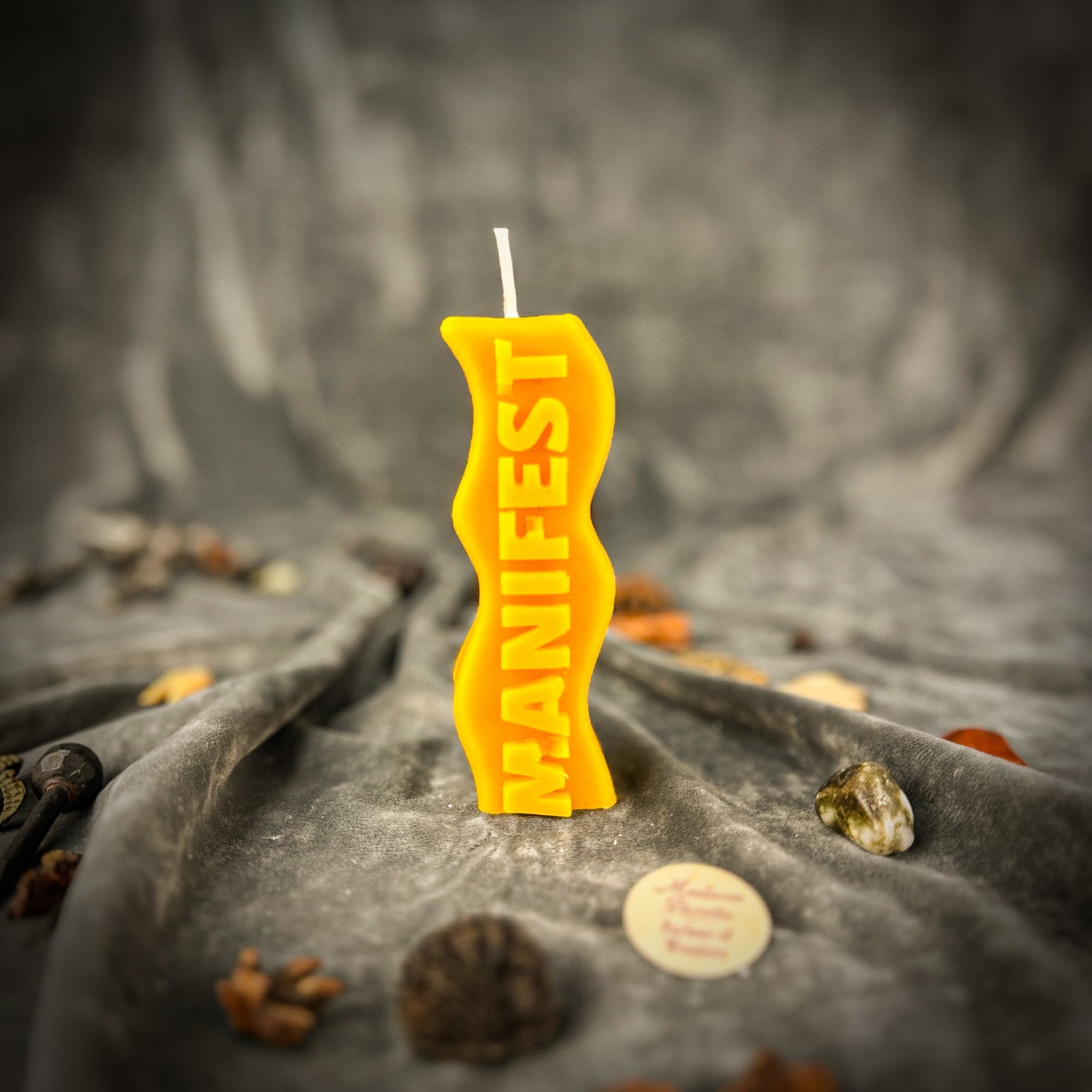 Beeswax Manifest Like a Boss Spell Candle