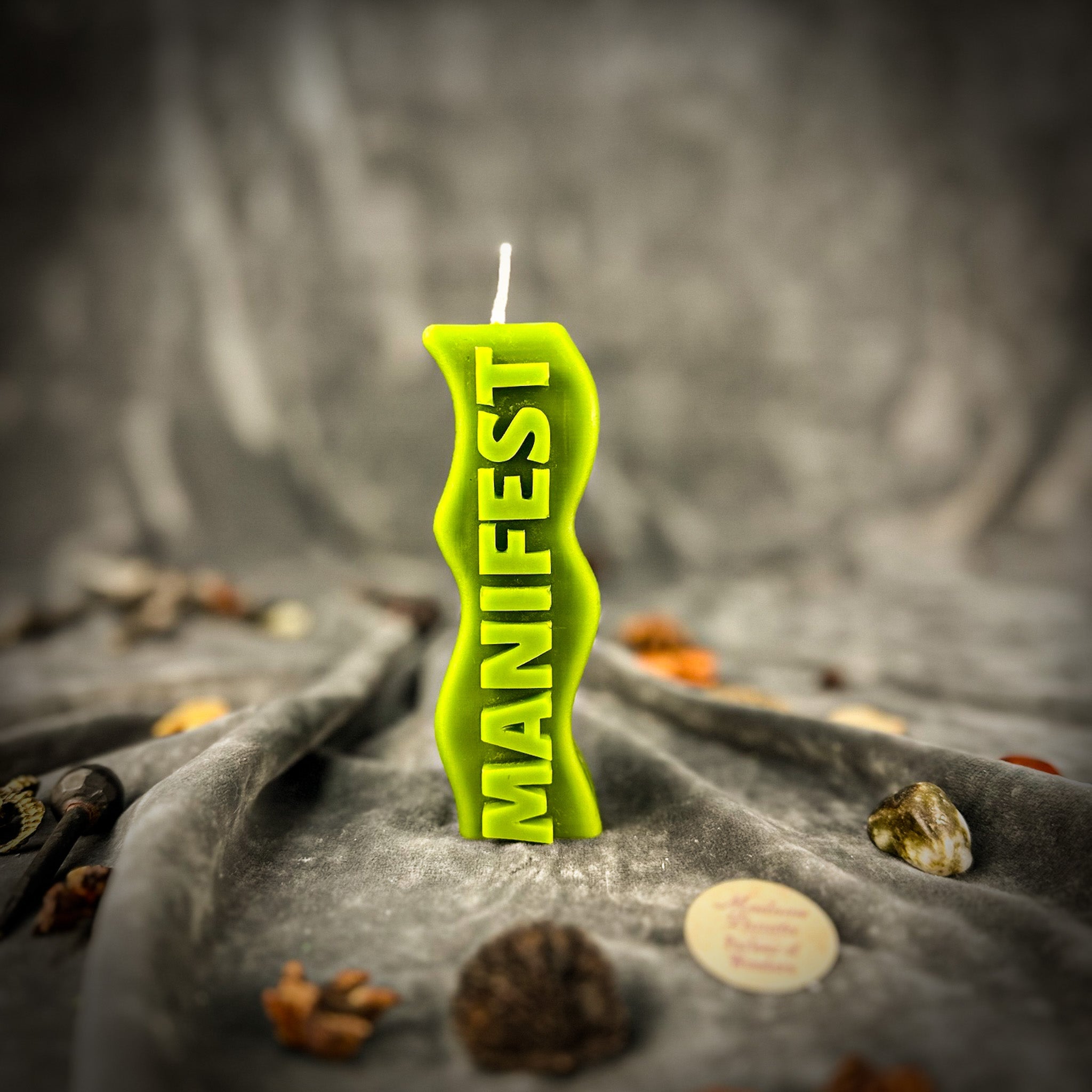 Beeswax Manifest Like a Boss Spell Candle