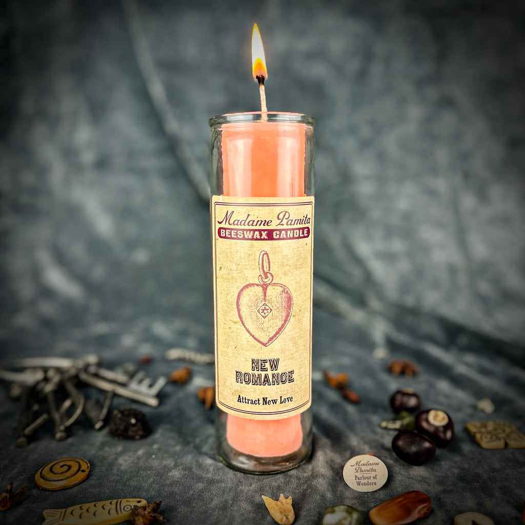 Madame Pamita New Romance Beeswax Vigil Candle