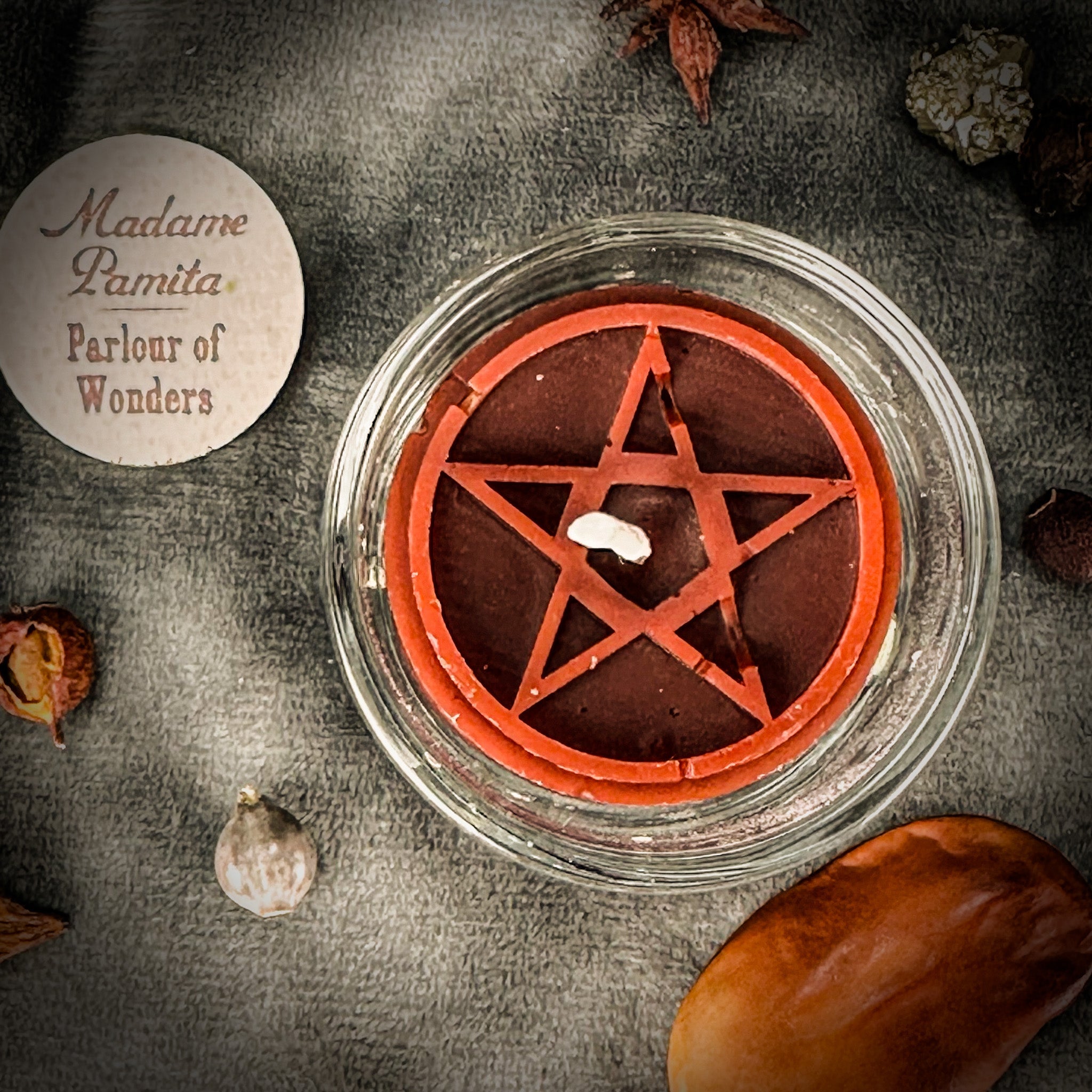 Pentagram Beeswax Tea Light