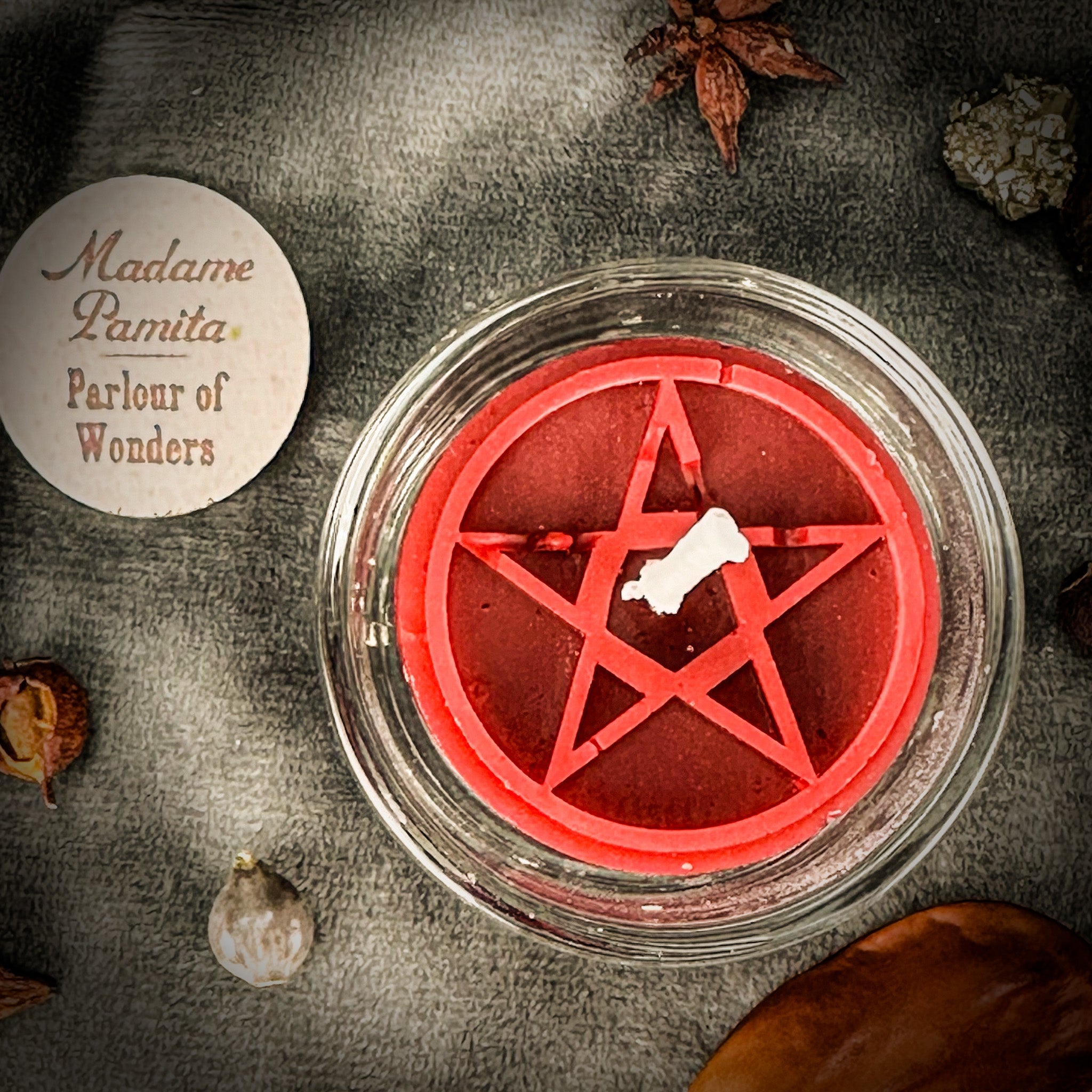 Pentagram Beeswax Tea Light