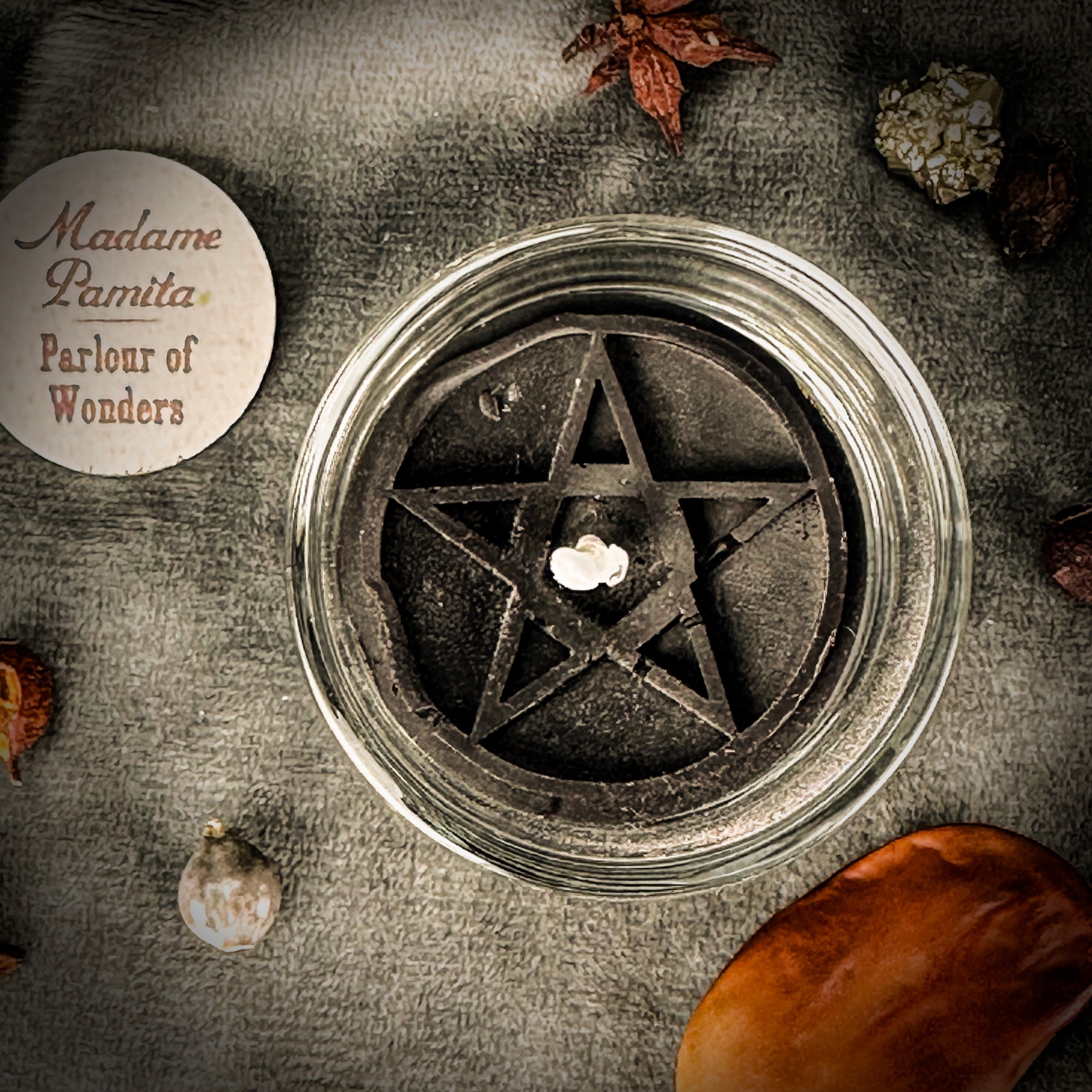 Pentagram Beeswax Tea Light