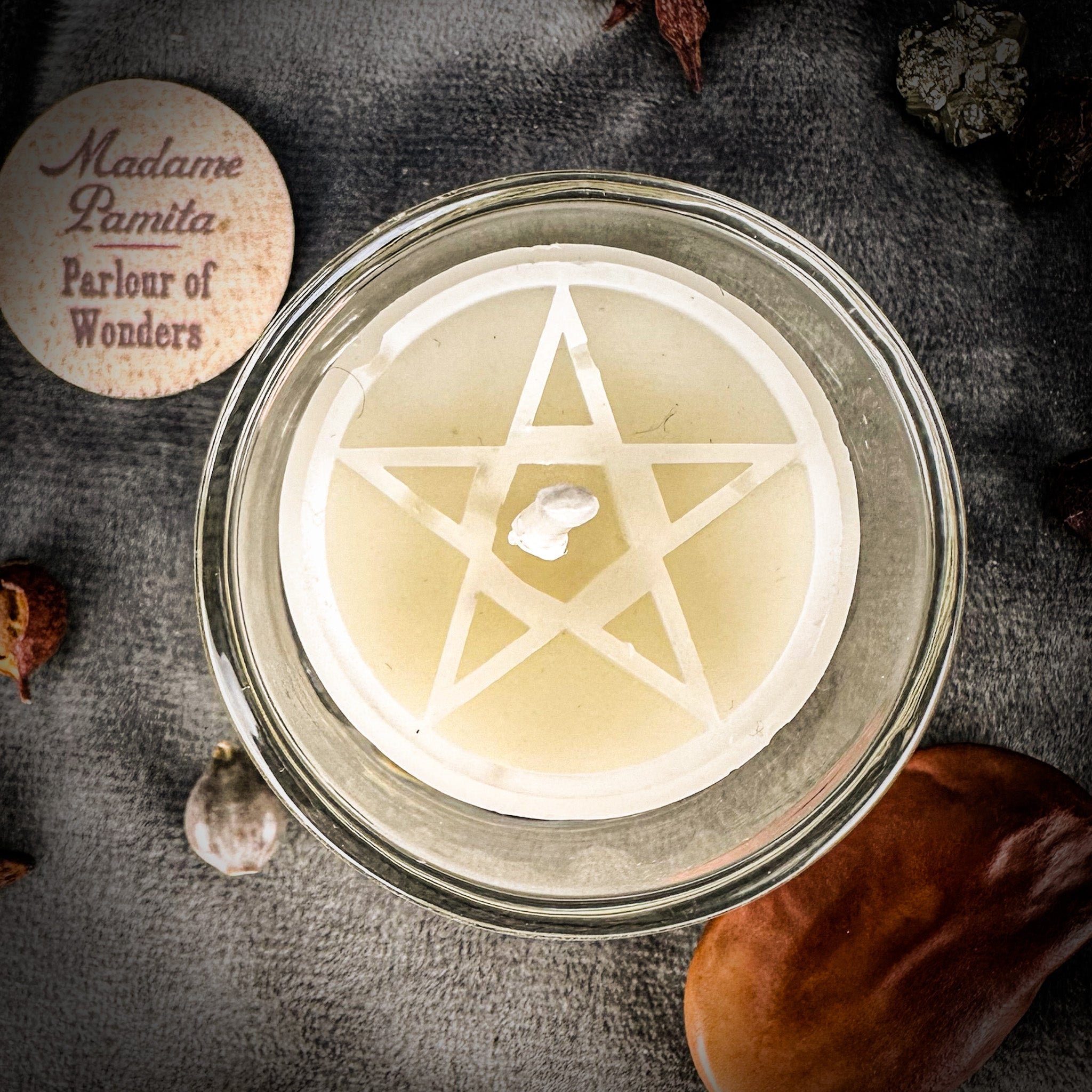 Pentagram Beeswax Tea Light