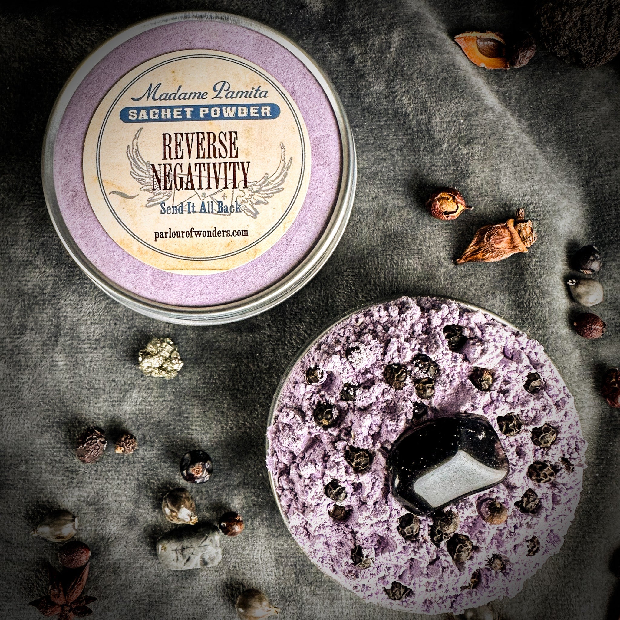 Reverse Negativity Sachet Powder by Madame Pamita