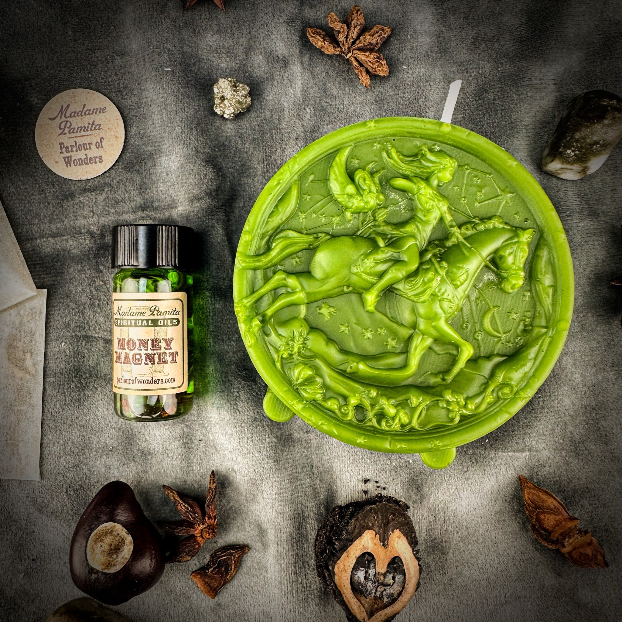 Sagittarius Power Candle Spell Kit - Adventure, Optimism & Wisdom Magic