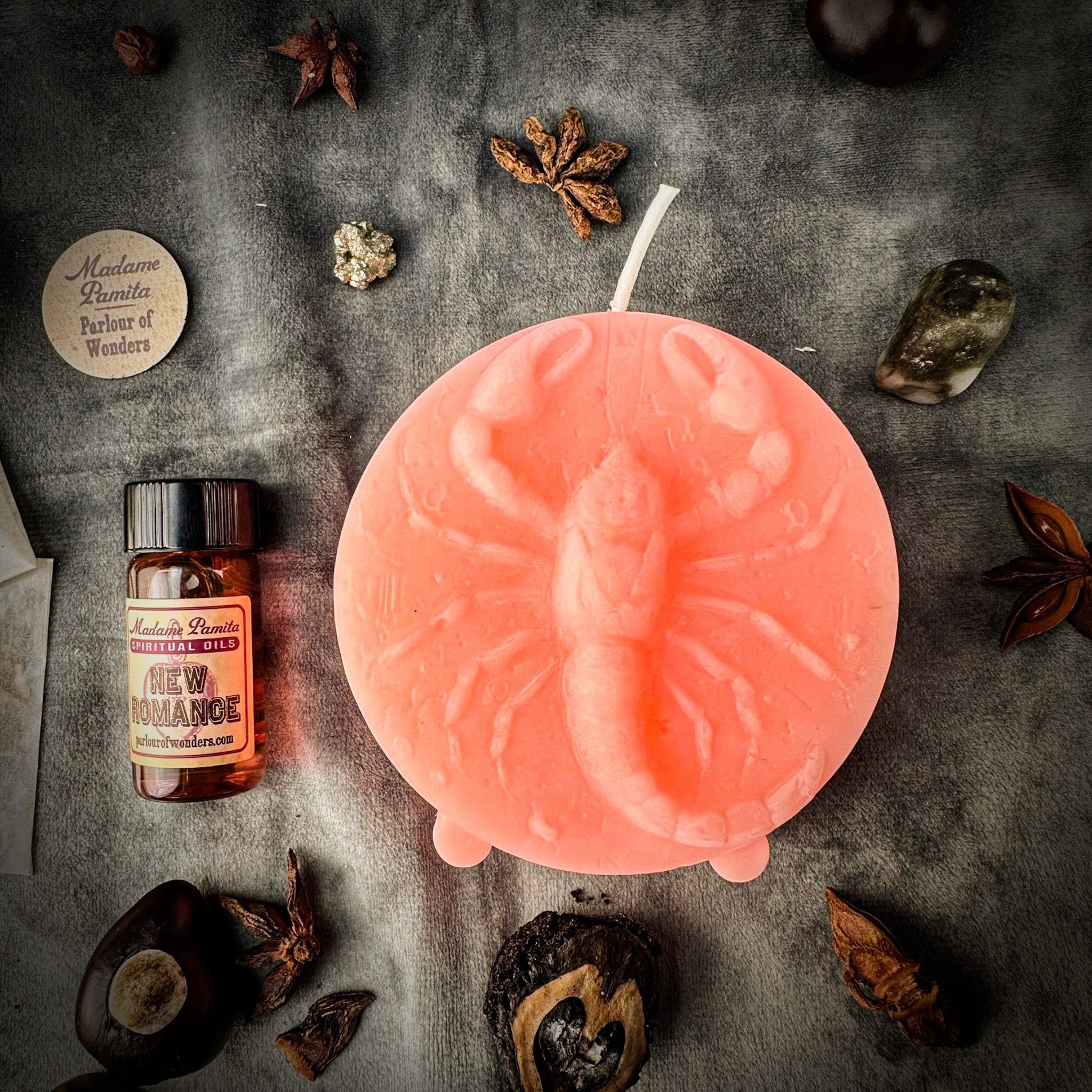 Scorpio Power Candle Spell Kit - Transformation, Intensity & Intuition Magic