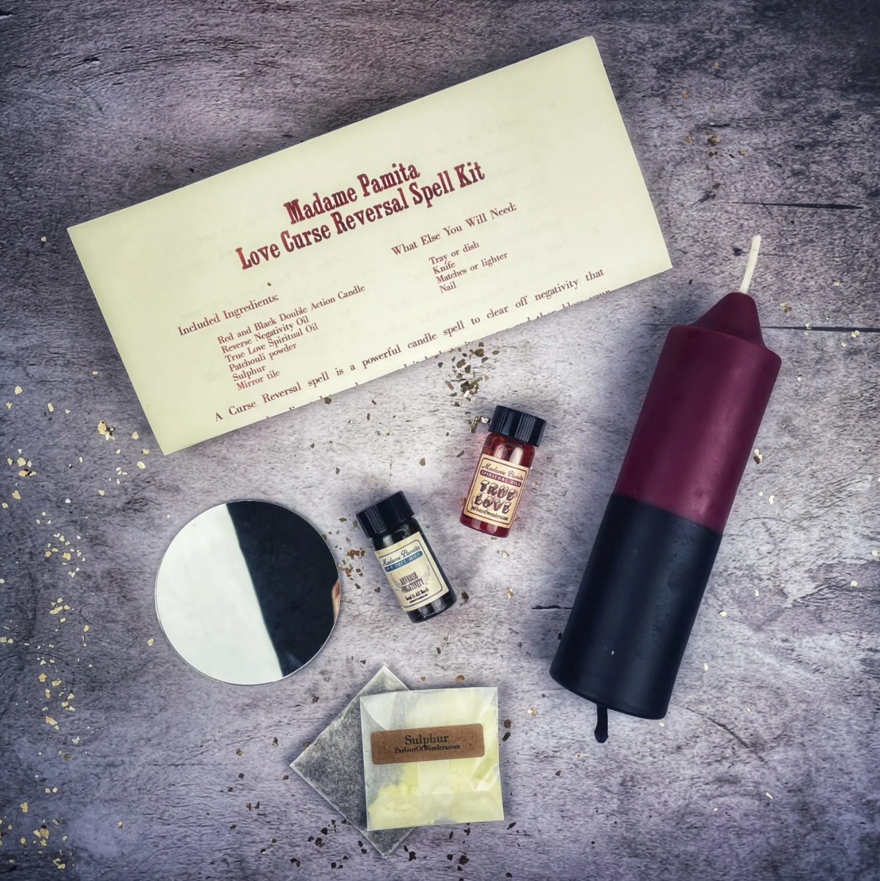 Curse Reversal Candle Spell Kit