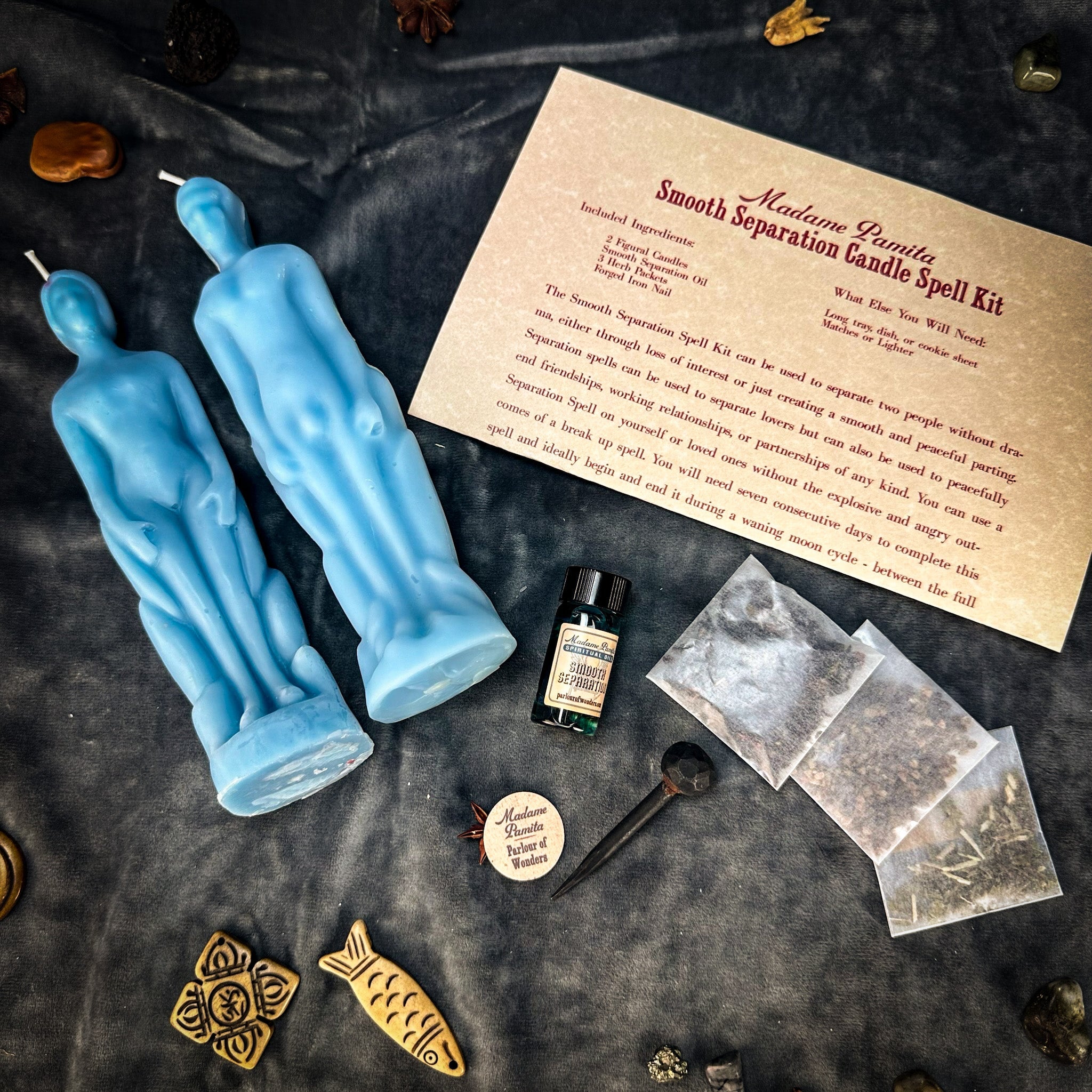 Smooth Separation Candle Spell Kit - Human/Human