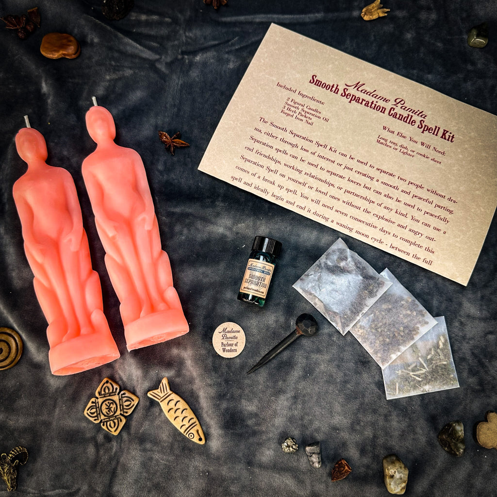 Smooth Separation Candle Spell Kit - Human/Human