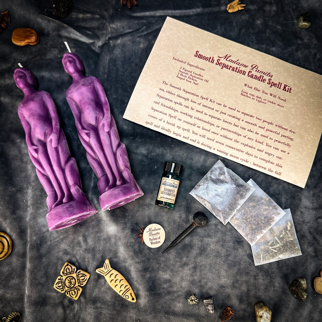 Smooth Separation Candle Spell Kit - Human/Human