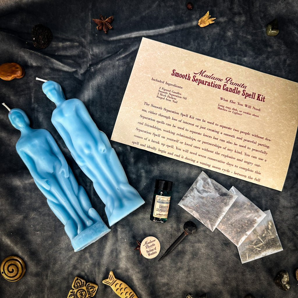 Smooth Separation Candle Spell Kit - Human/Male