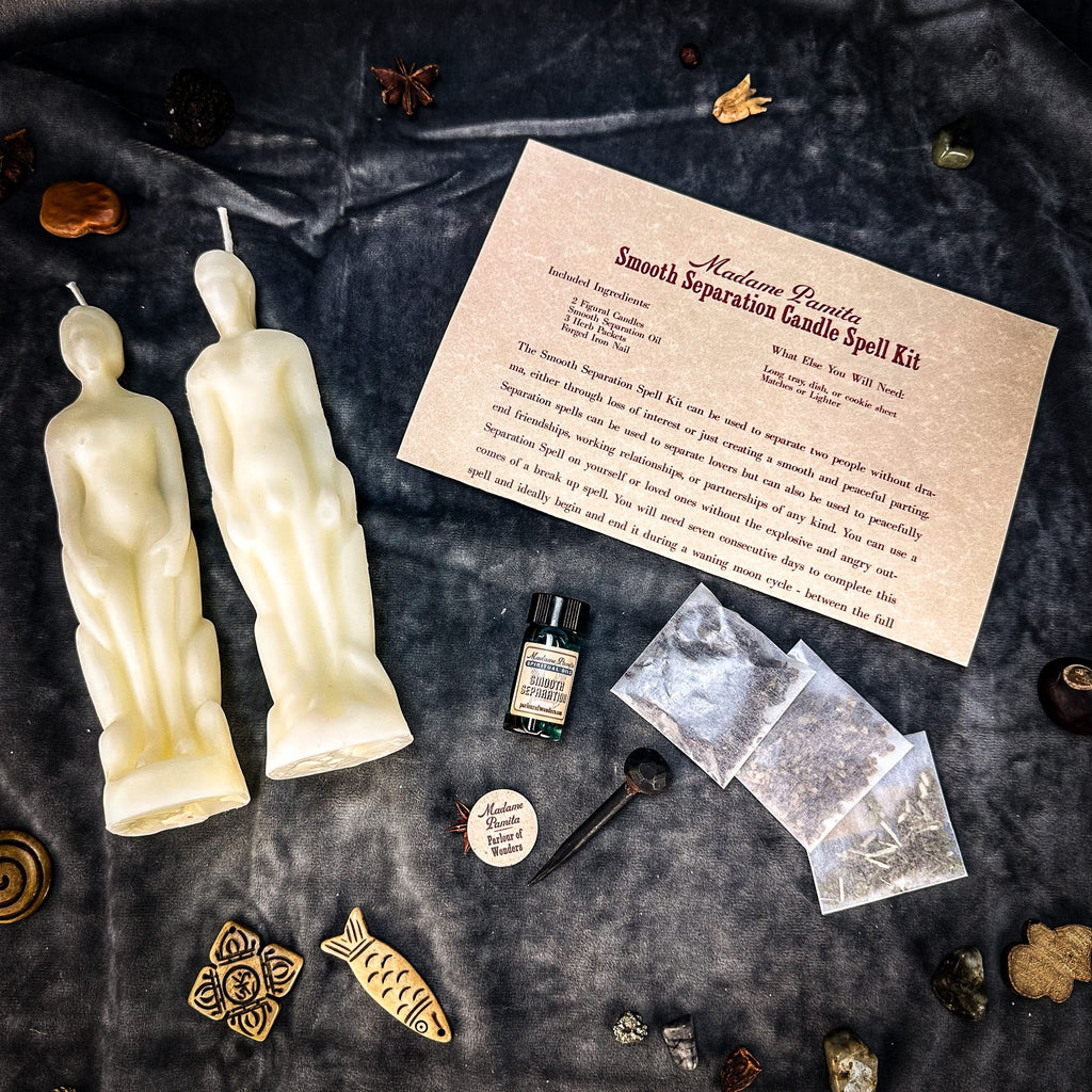 Smooth Separation Candle Spell Kit - Human/Male