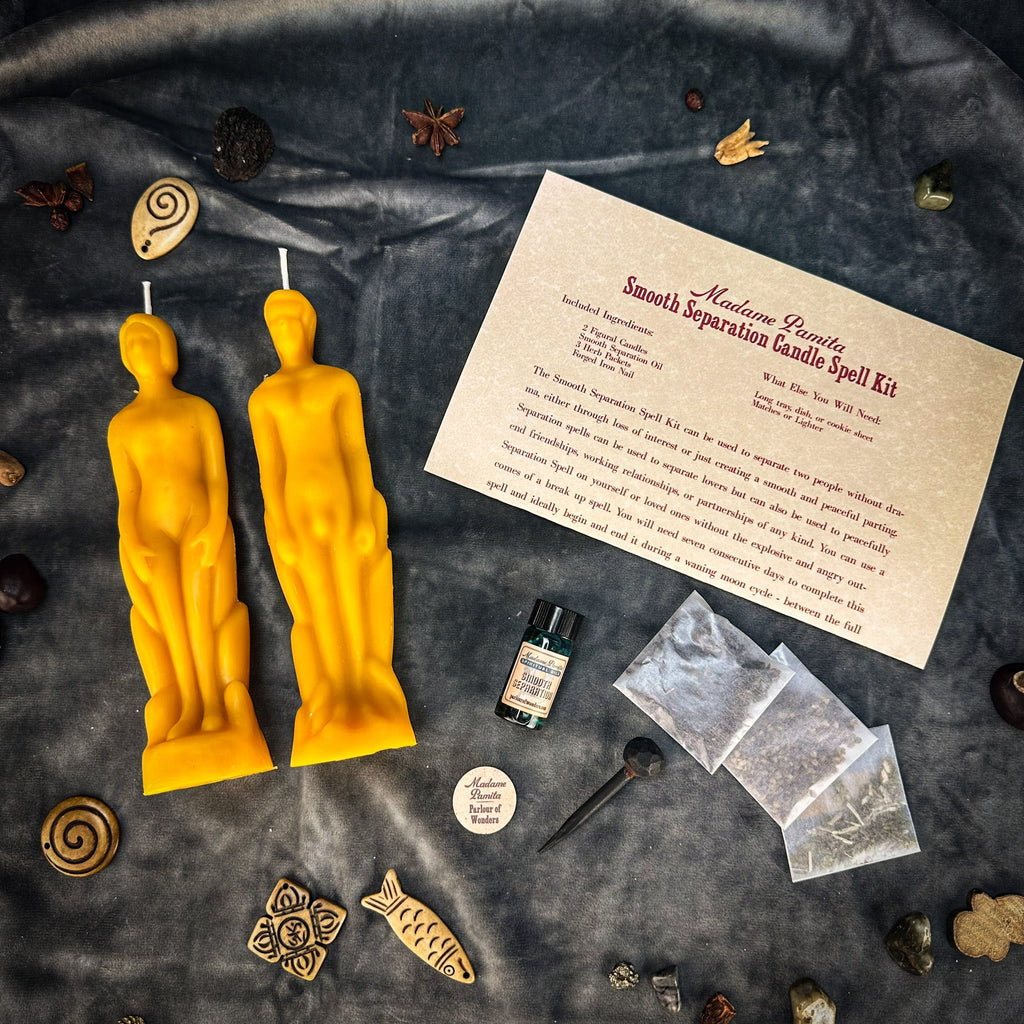 Smooth Separation Candle Spell Kit - Human/Male