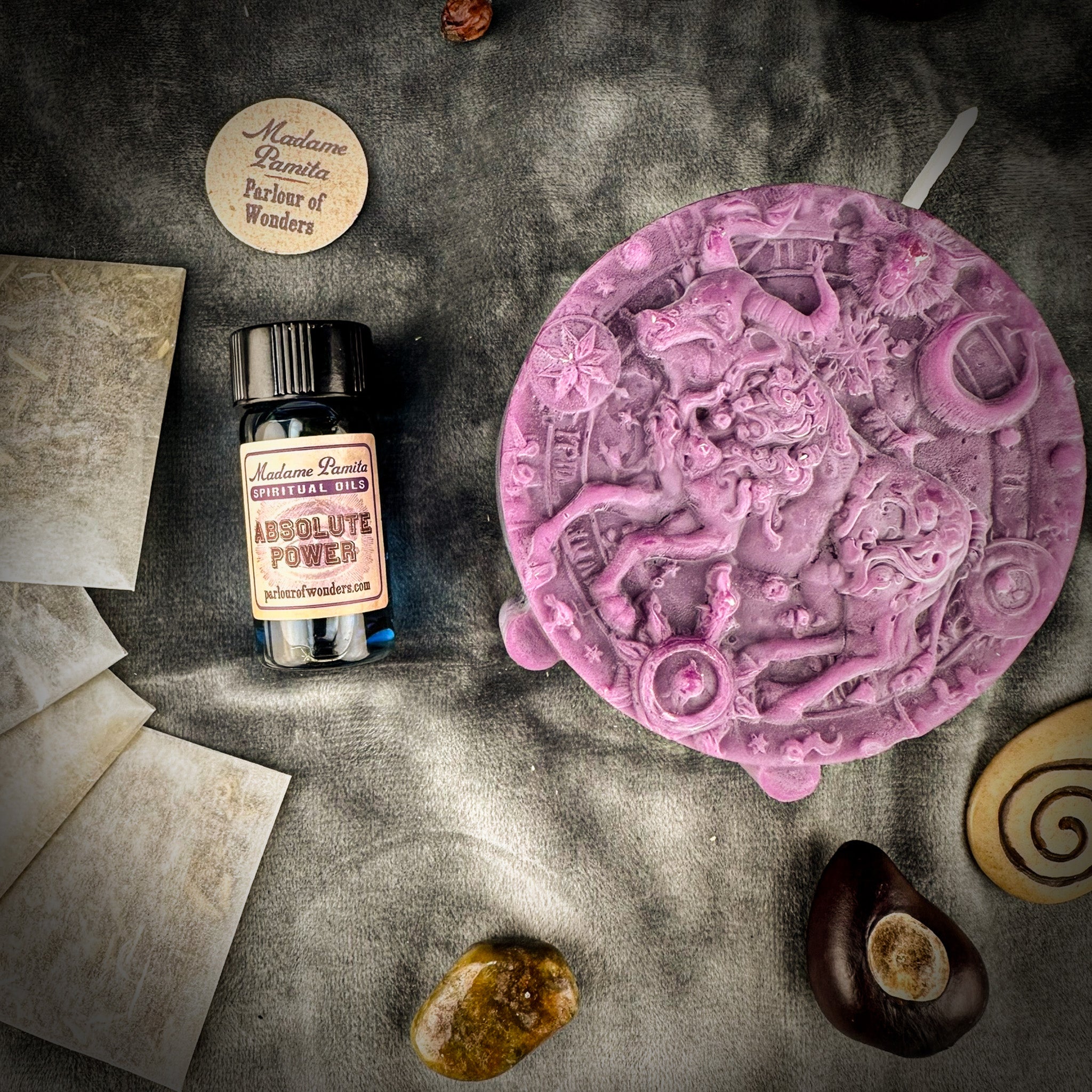 Taurus Power Candle Spell Kit - Abundance, Stability & Sensuality Magic
