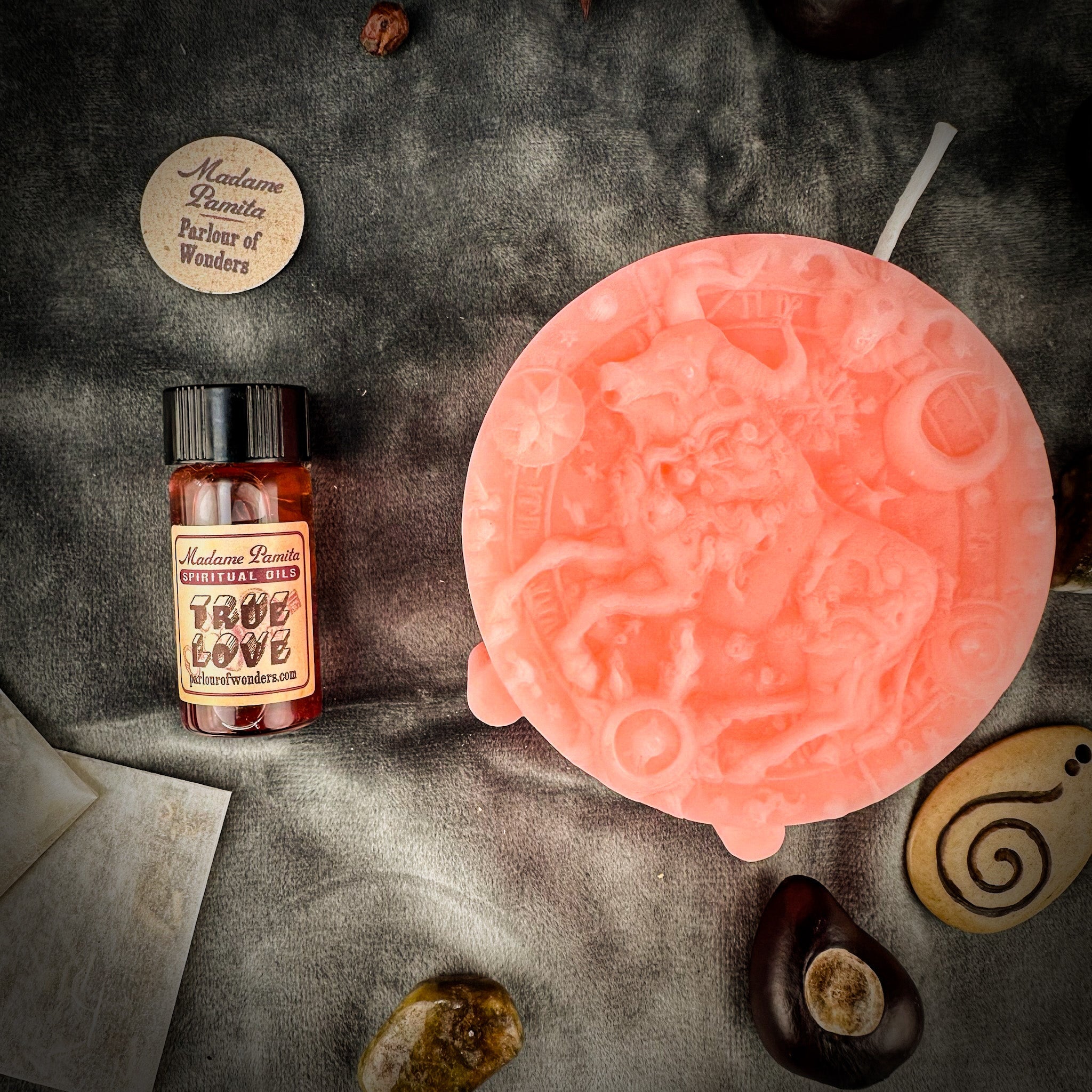 Taurus Power Candle Spell Kit - Abundance, Stability & Sensuality Magic