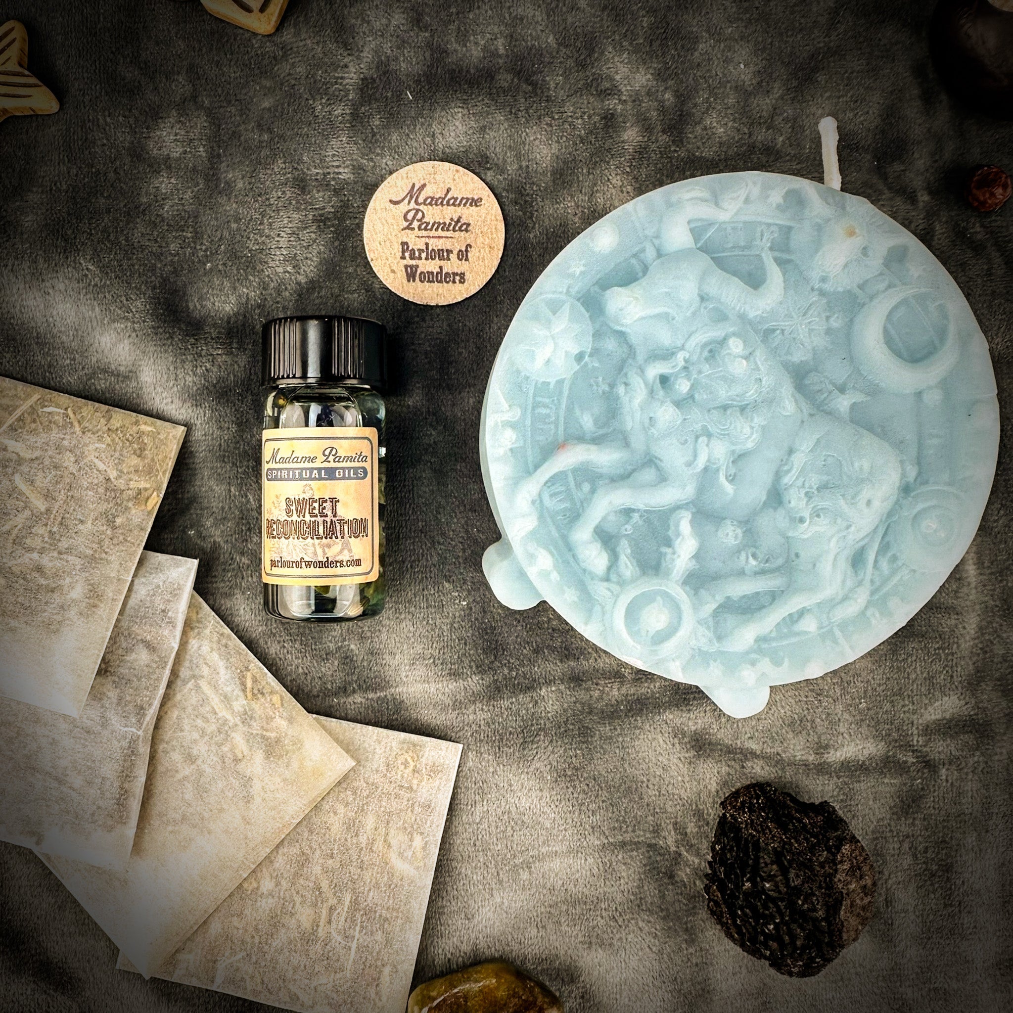 Taurus Power Candle Spell Kit - Abundance, Stability & Sensuality Magic