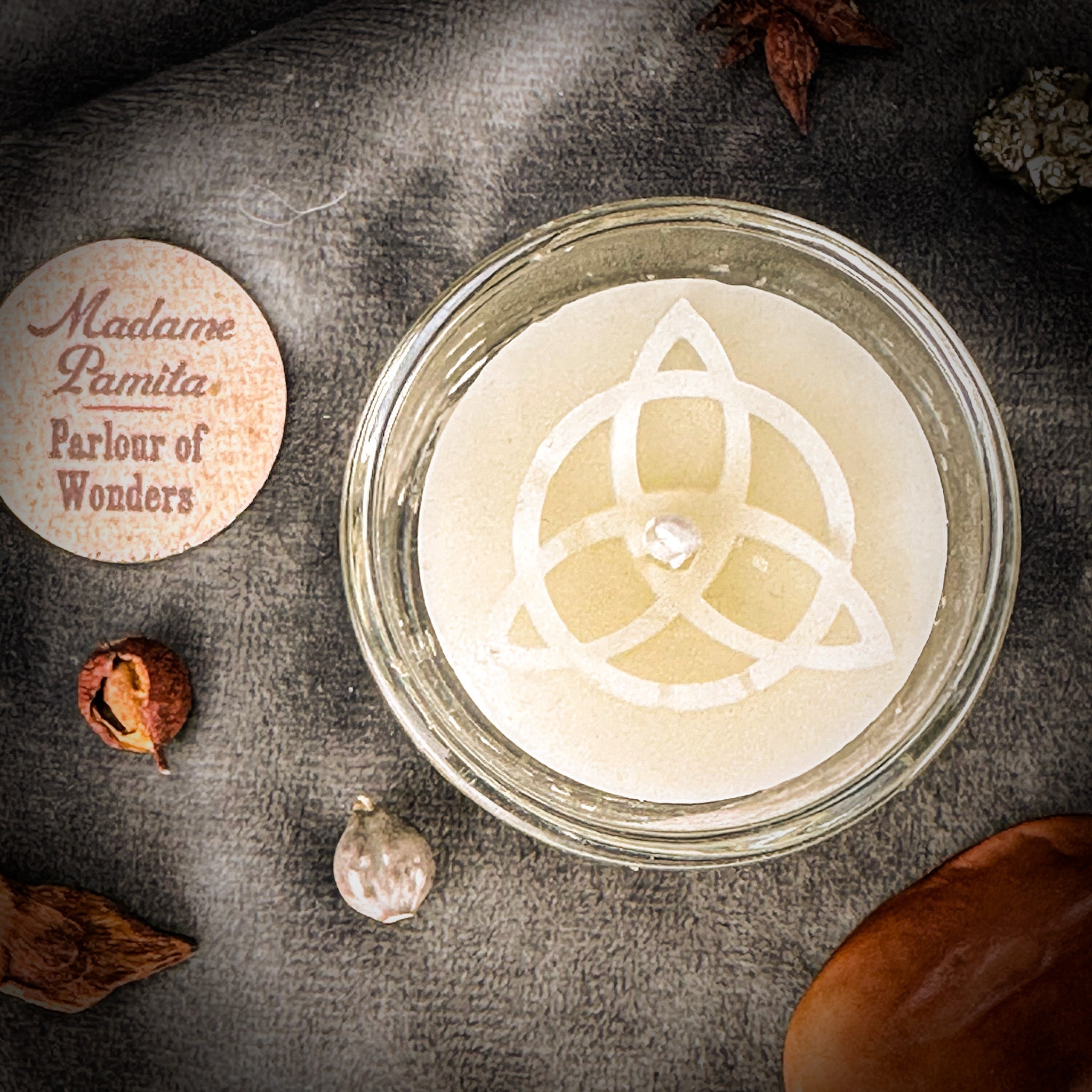 Triquetra Beeswax Tea Light