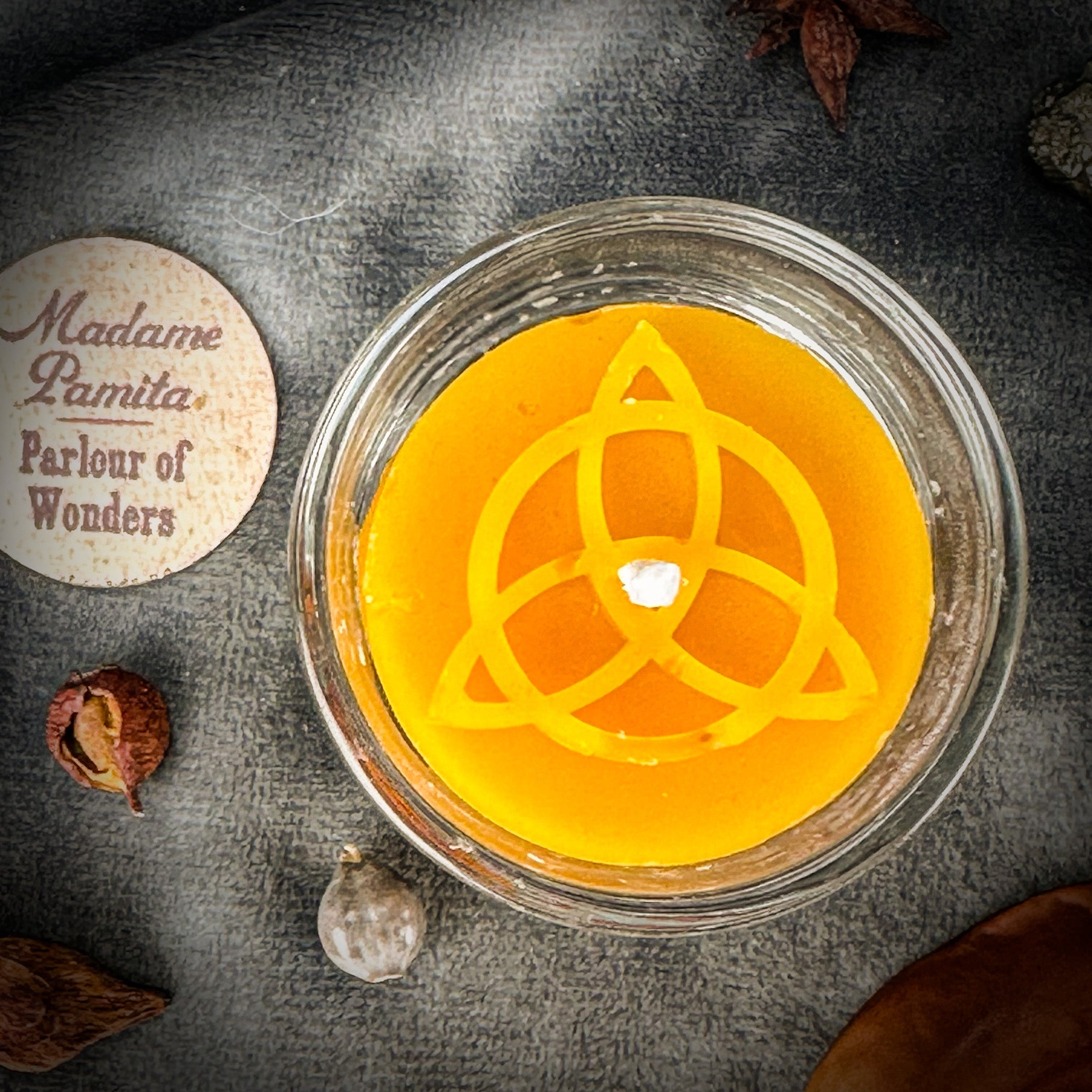 Triquetra Beeswax Tea Light