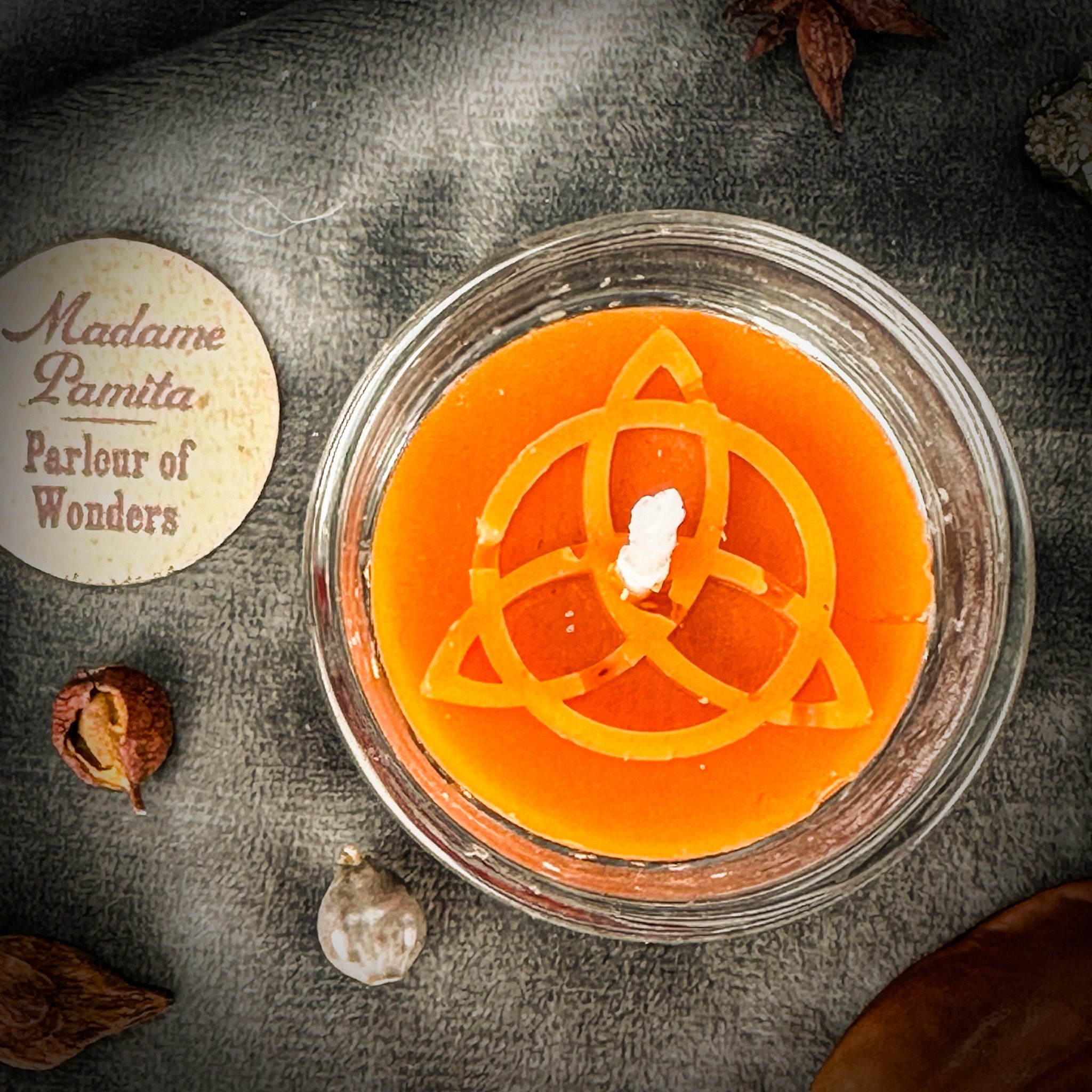 Triquetra Beeswax Tea Light