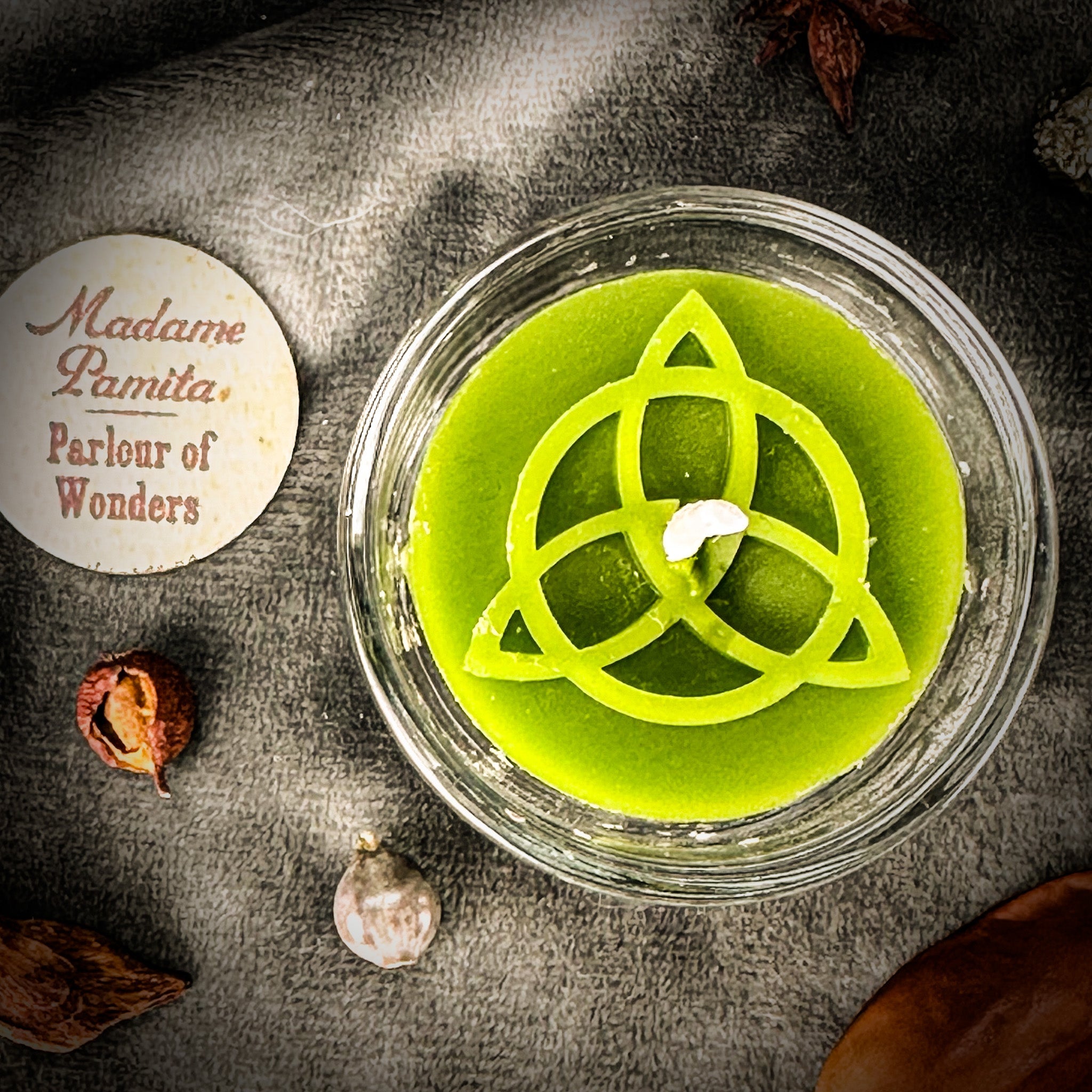 Triquetra Beeswax Tea Light