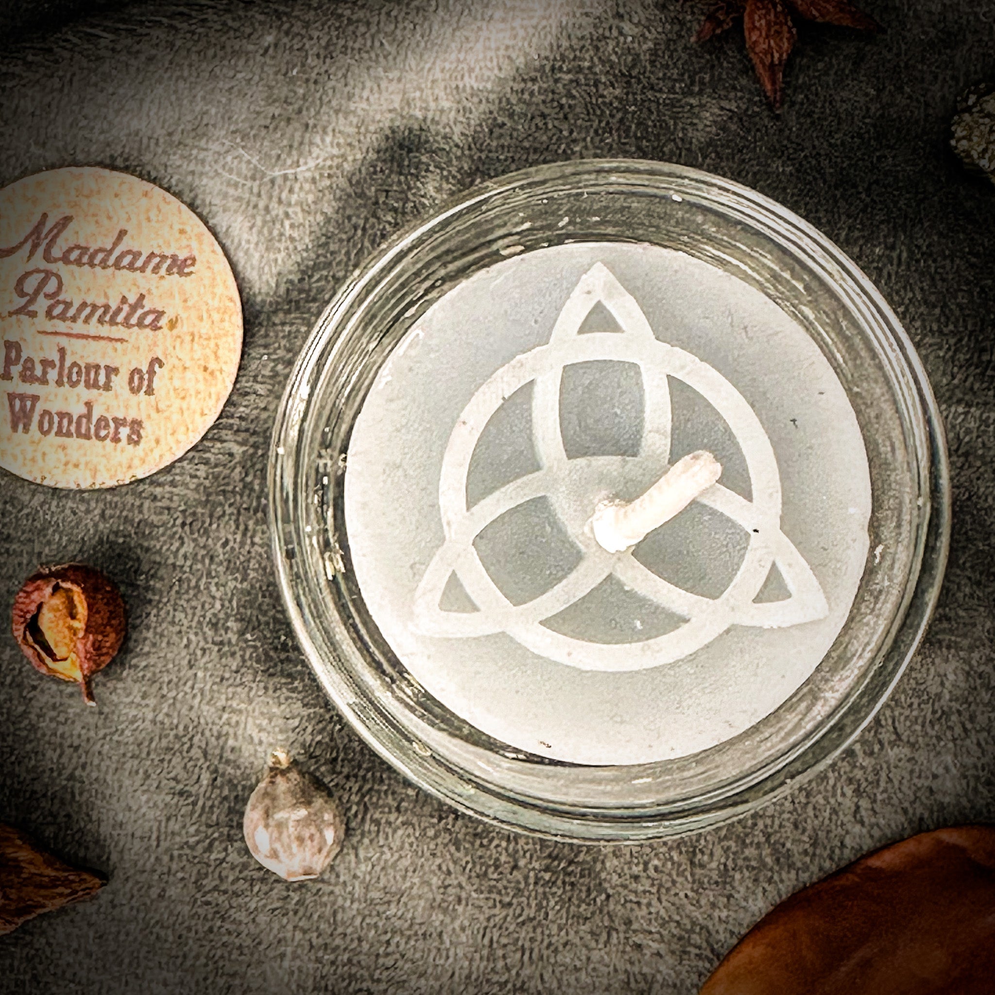 Triquetra Beeswax Tea Light