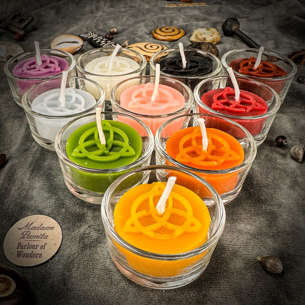 Triquetra Beeswax Tea Light