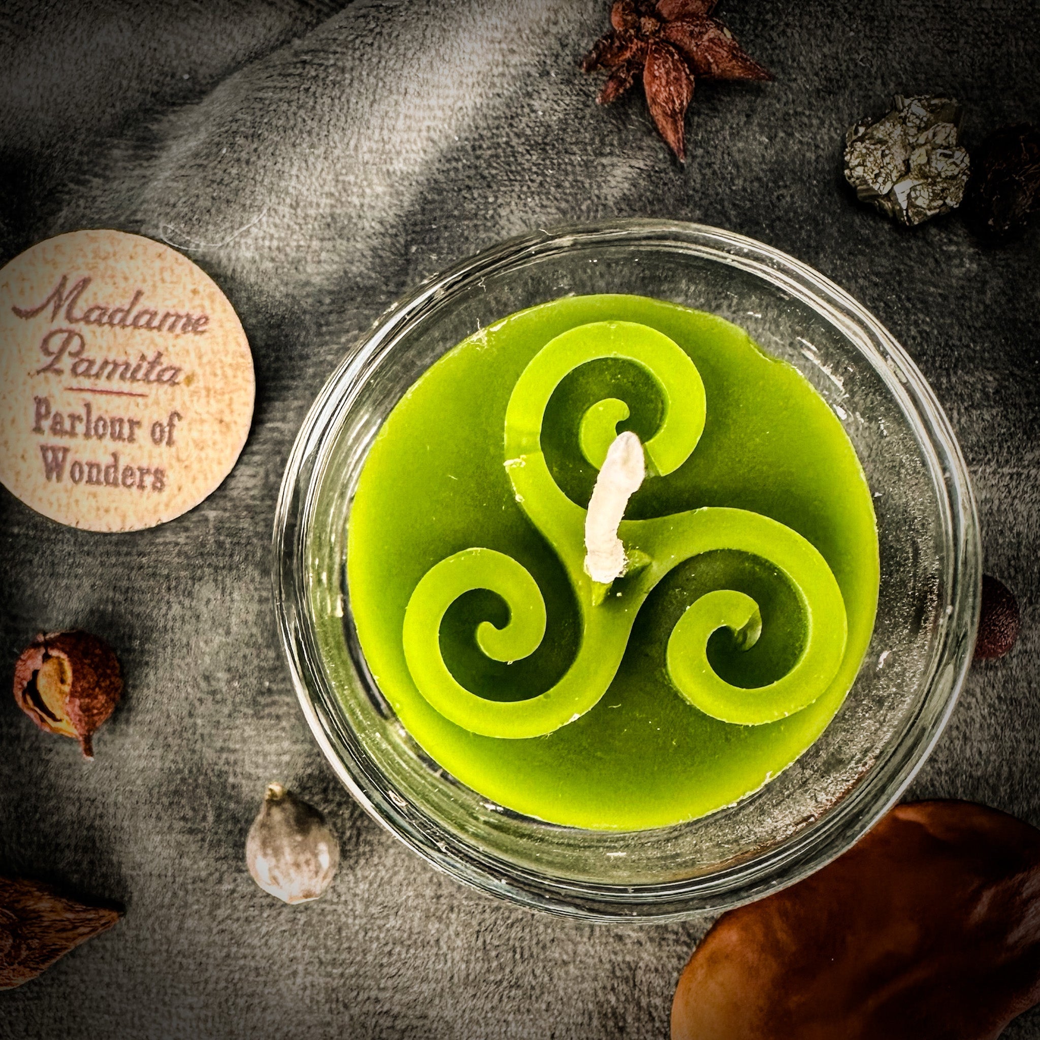 Triskelion Beeswax Tea Light
