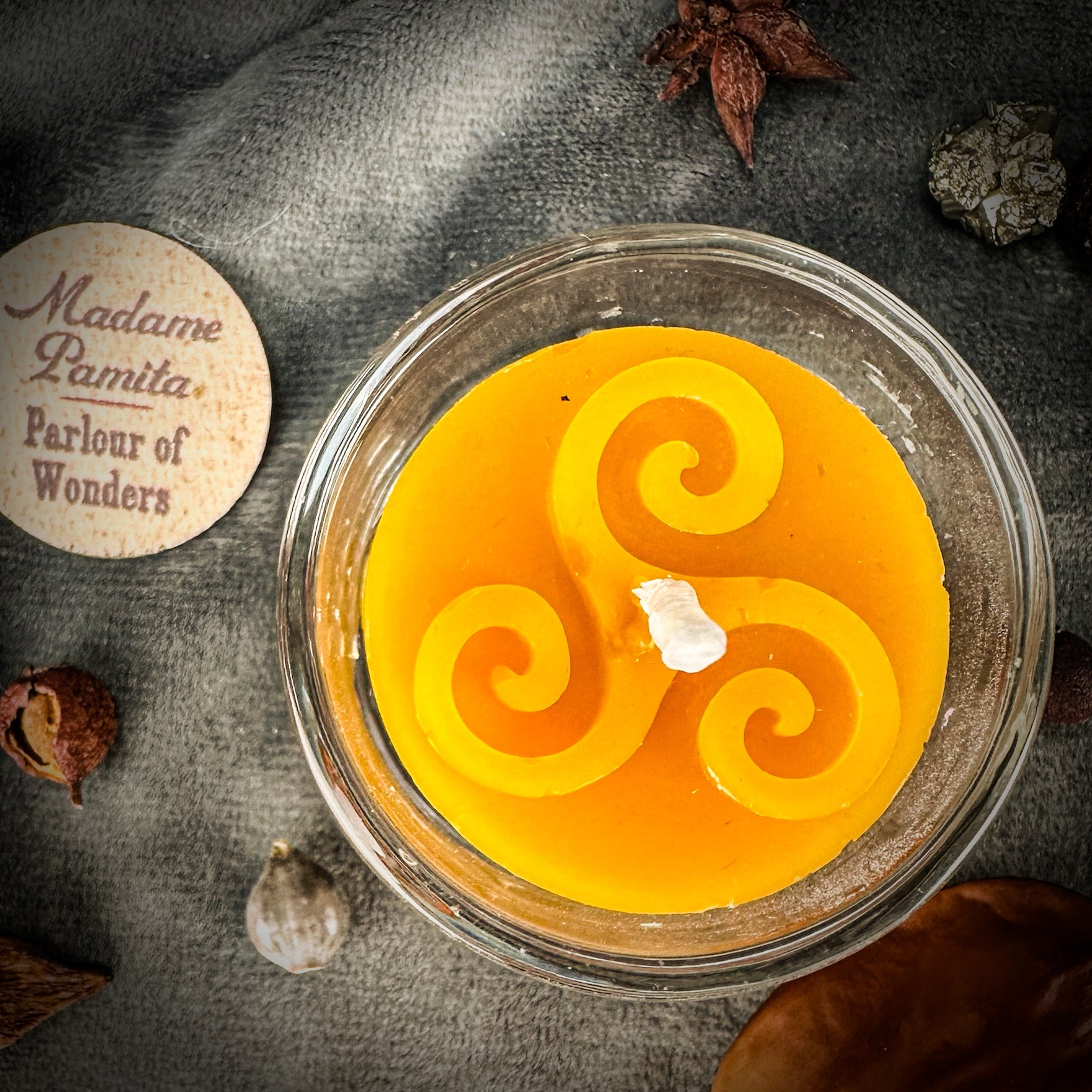Triskelion Beeswax Tea Light