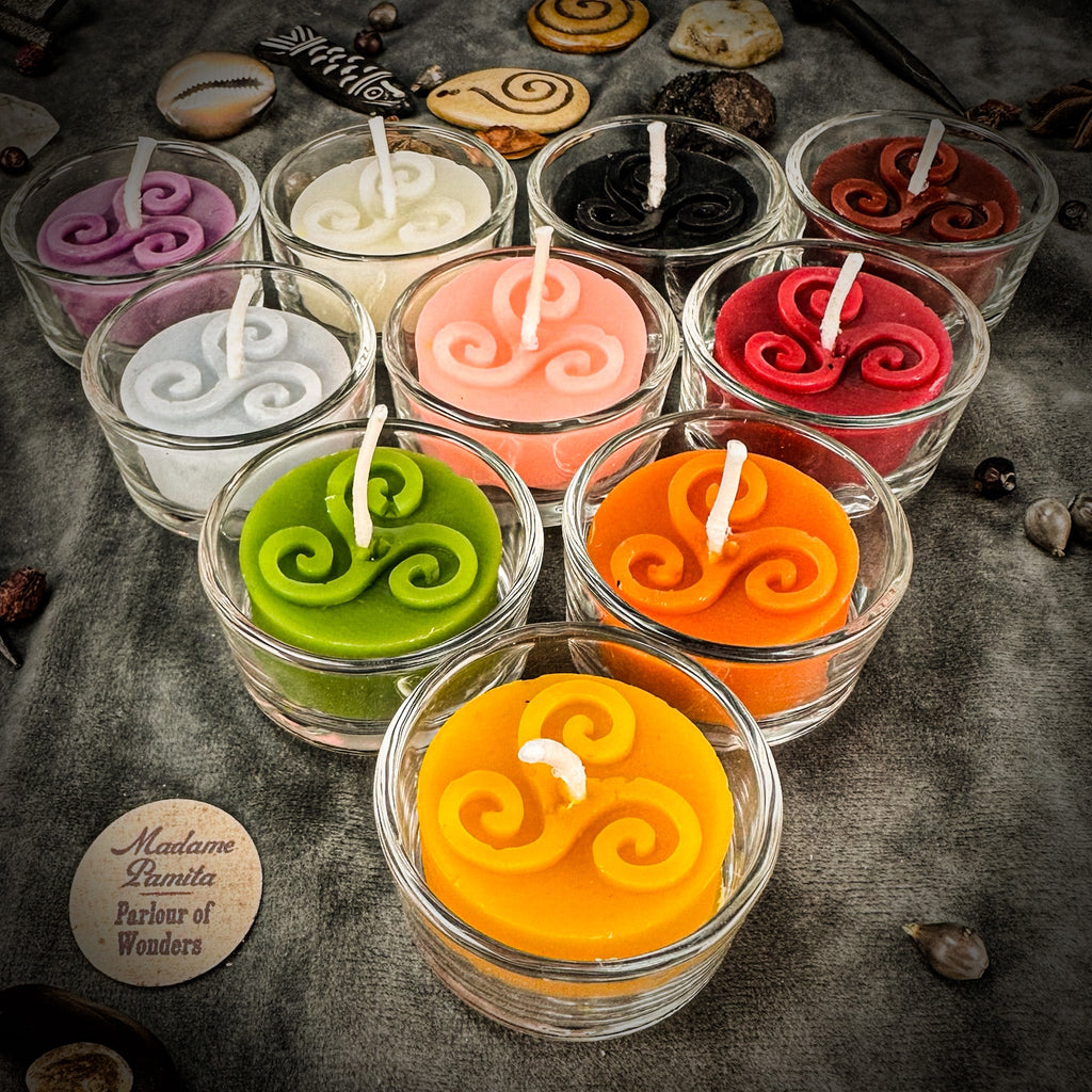Triskelion Beeswax Tea Light