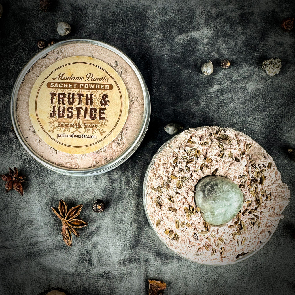 Truth and Justice Sachet Powder by Madame Pamita