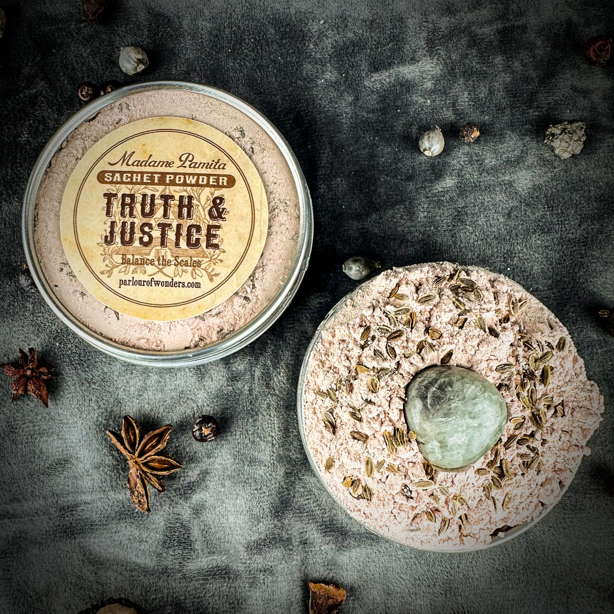 Truth and Justice Sachet Powder by Madame Pamita
