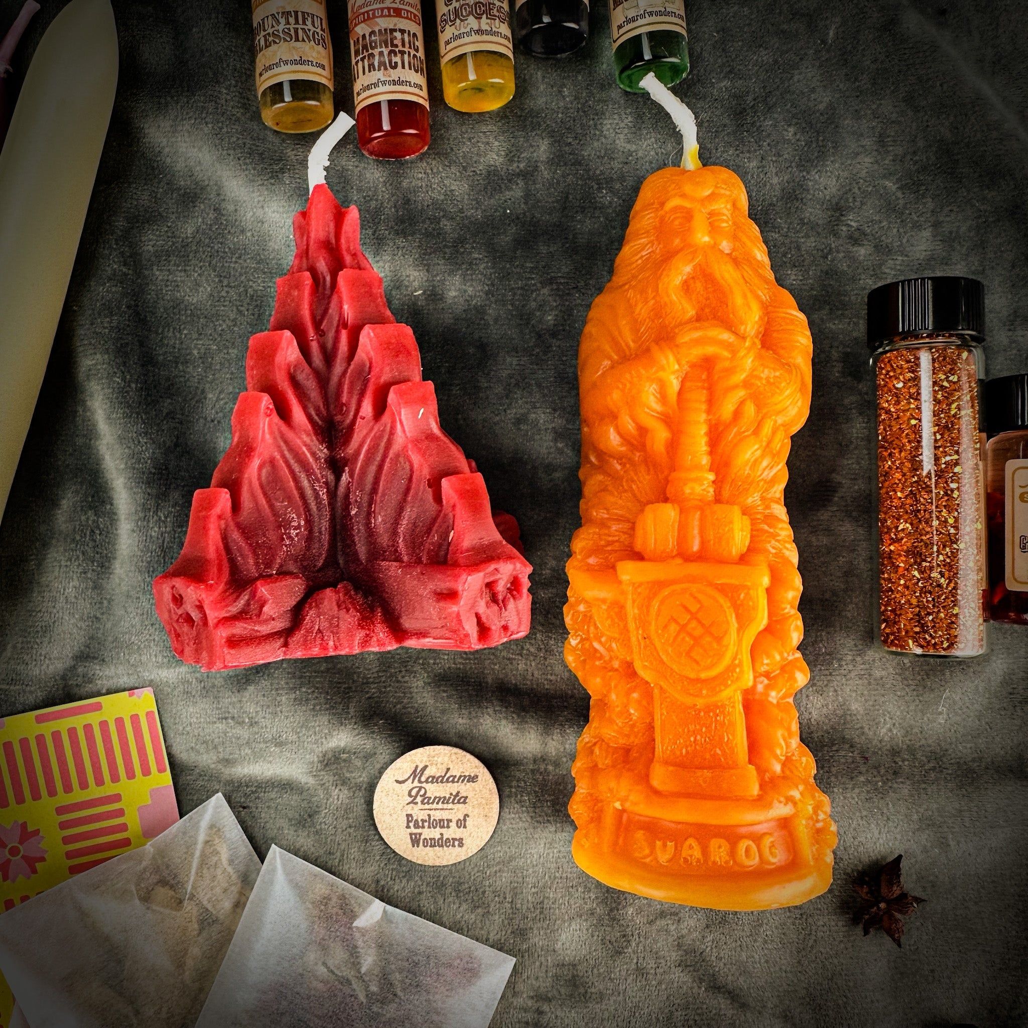 August Leo New Moon Svaroh Manifesting Candle Spell