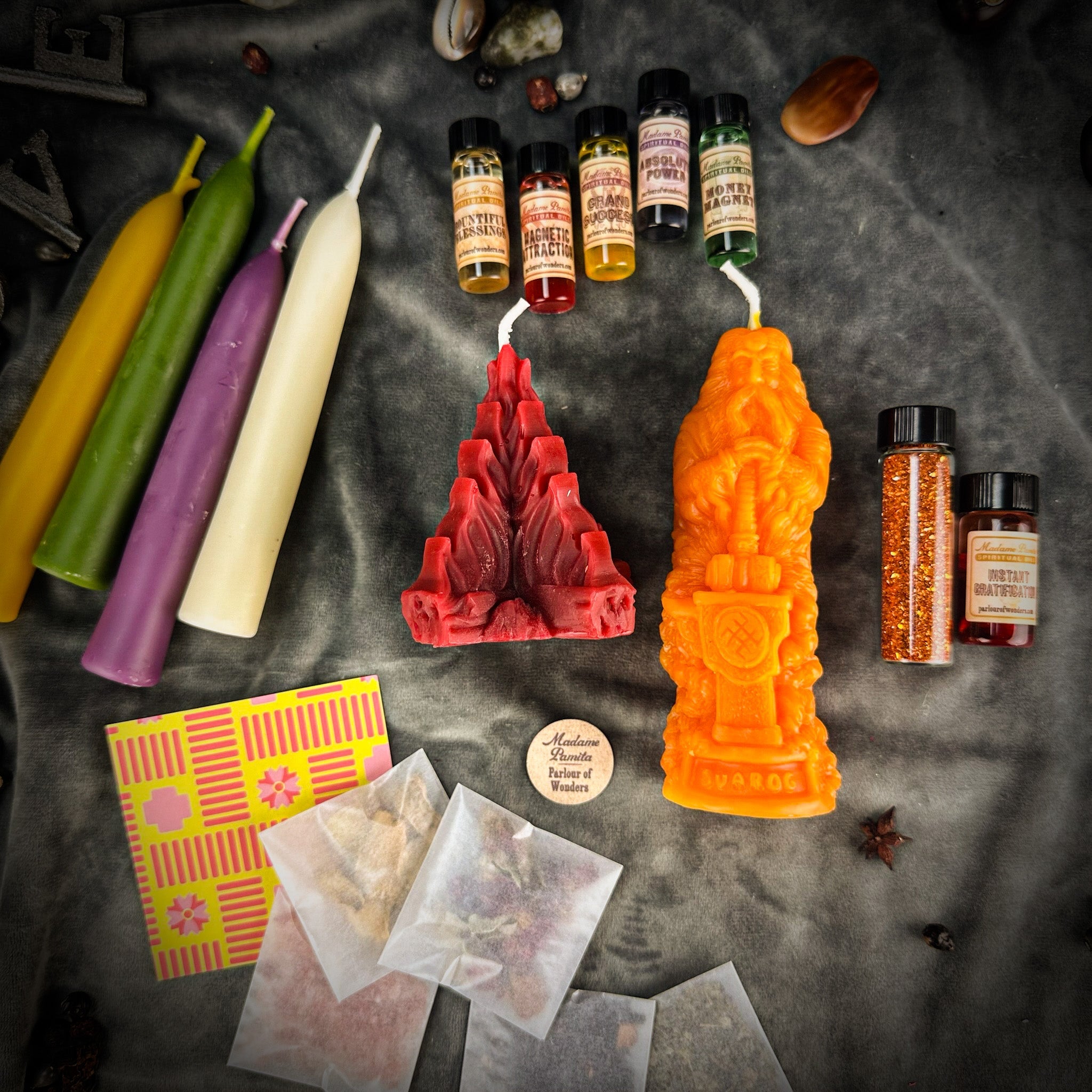 August Leo New Moon Svaroh Manifesting Candle Spell