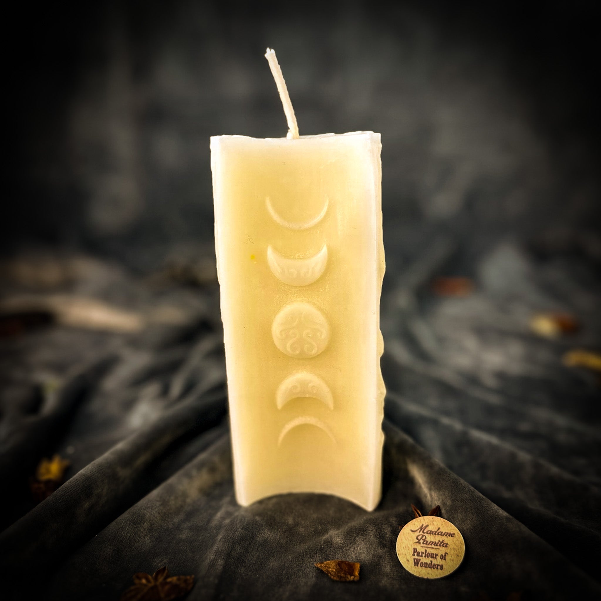30 Day Moon Phase Candle Spell Kit - Lunar Cycle & Manifestation Magic