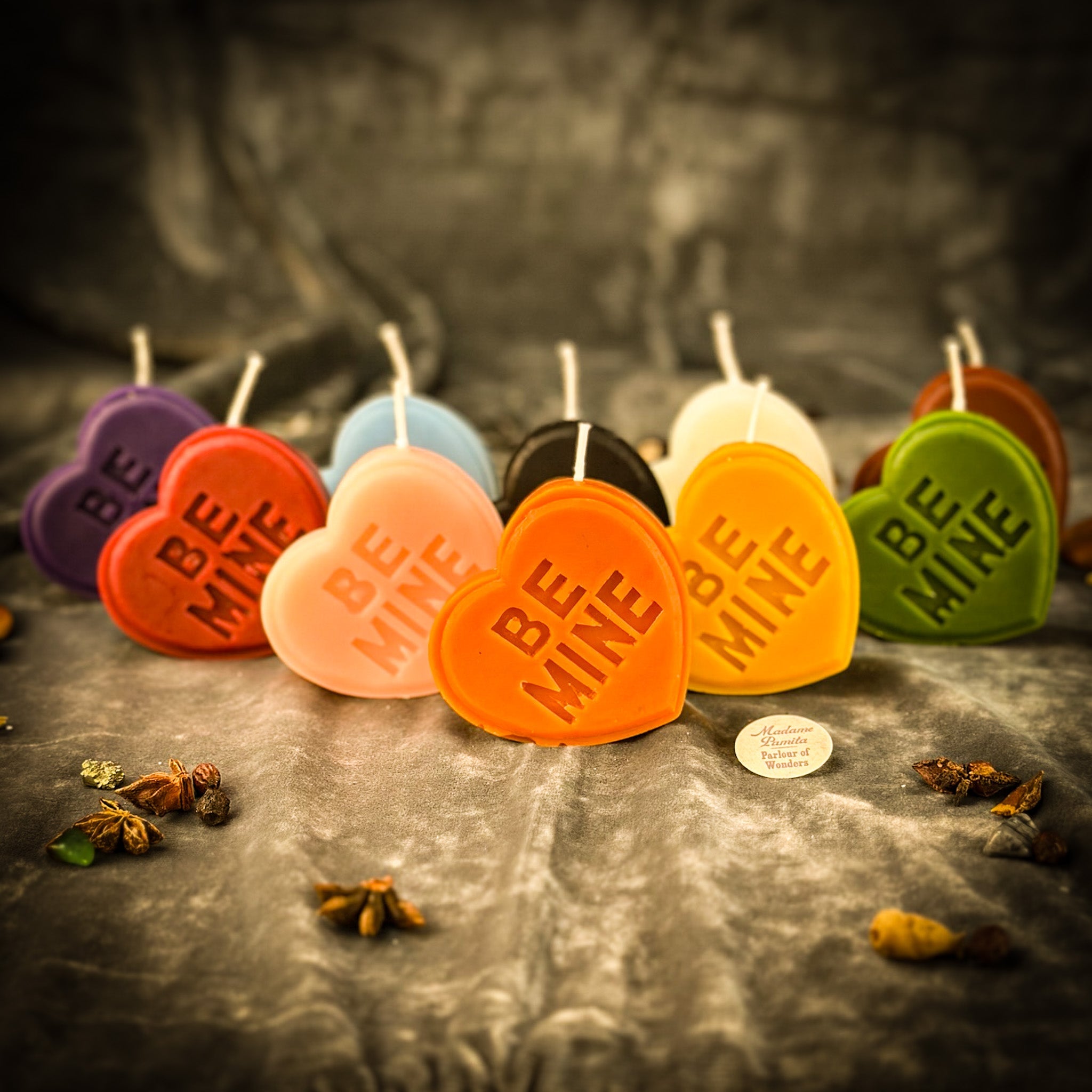 Beeswax Be Mine Spell Candle - Flirtation, Attraction & Sweet Romance