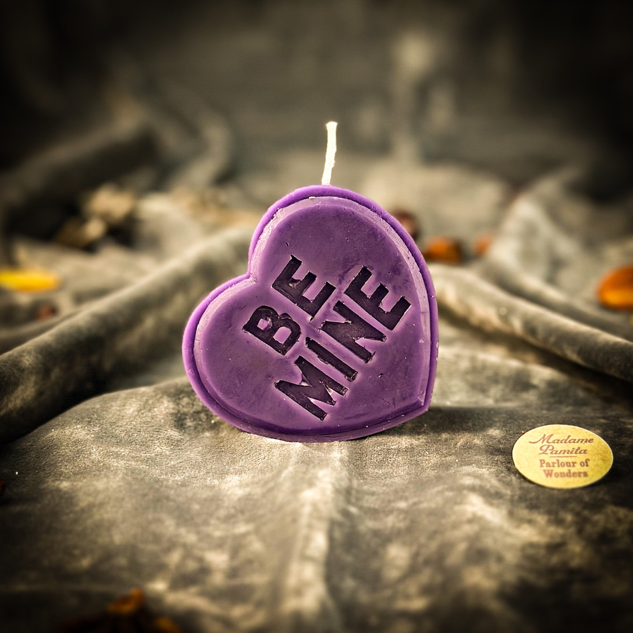 Beeswax Be Mine Spell Candle - Flirtation, Attraction & Sweet Romance