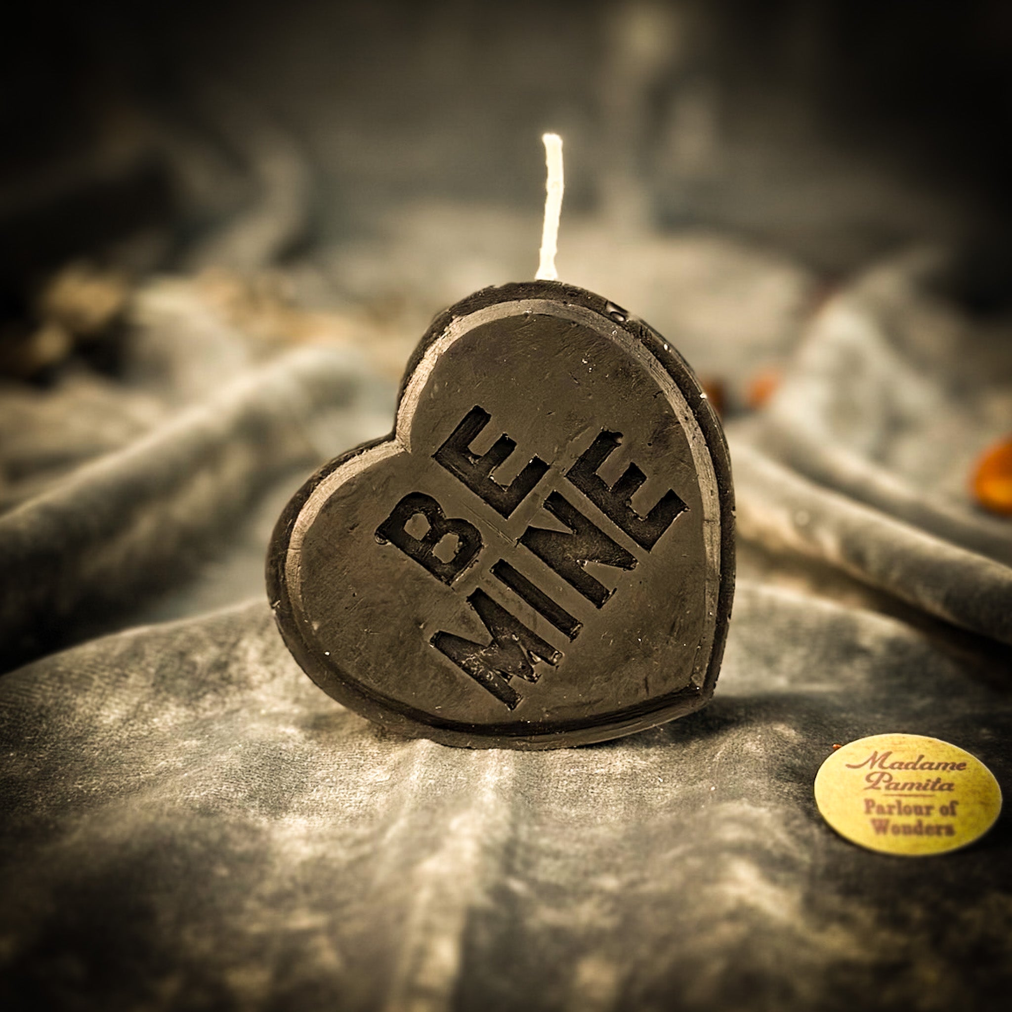 Beeswax Be Mine Spell Candle - Flirtation, Attraction & Sweet Romance