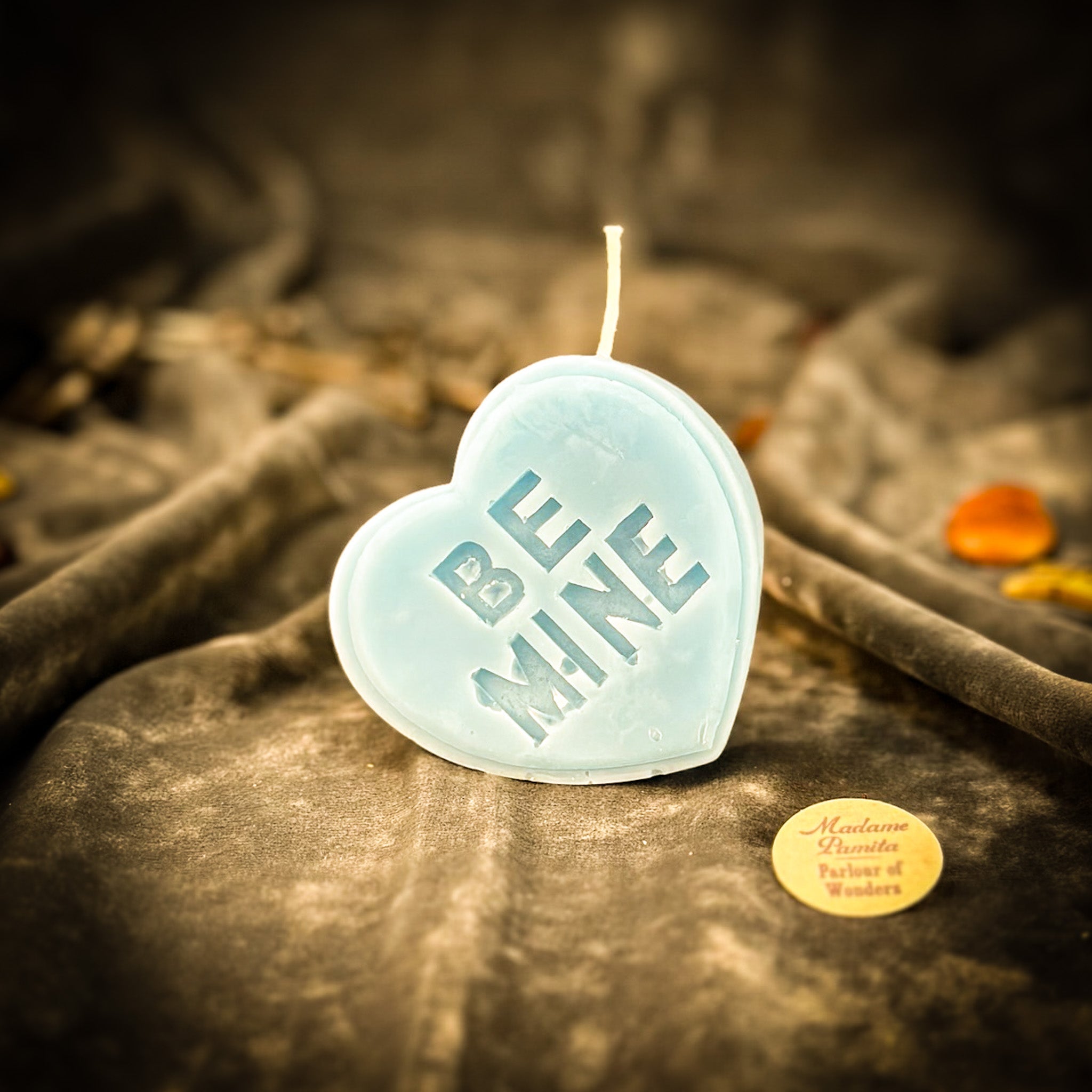 Beeswax Be Mine Spell Candle - Flirtation, Attraction & Sweet Romance