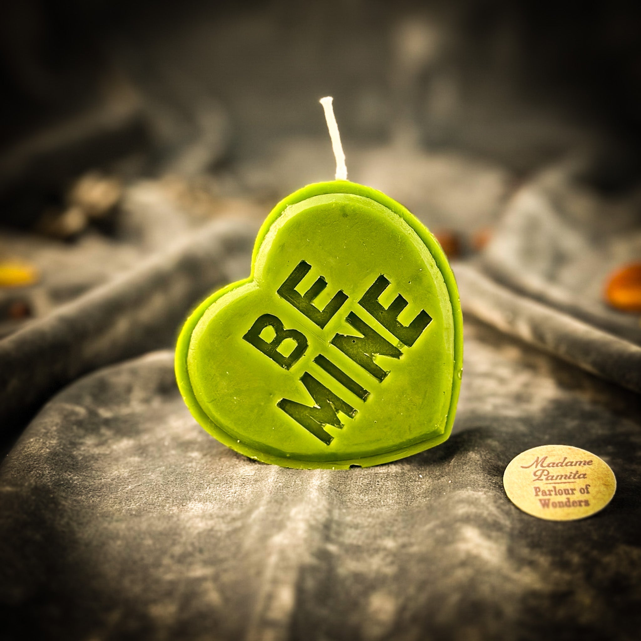 Beeswax Be Mine Spell Candle - Flirtation, Attraction & Sweet Romance