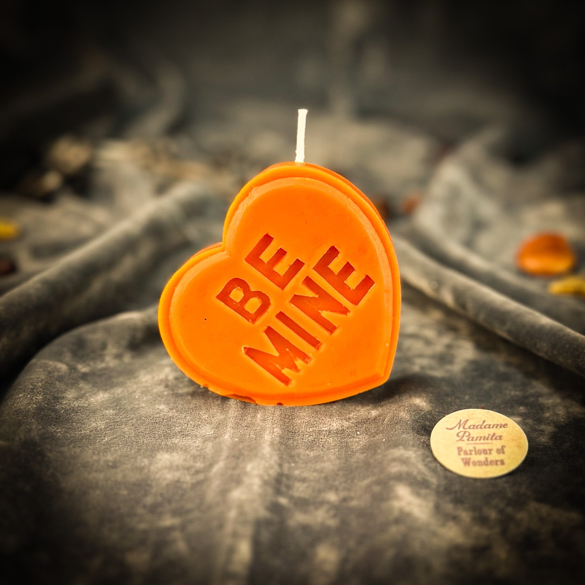 Beeswax Be Mine Spell Candle - Flirtation, Attraction & Sweet Romance