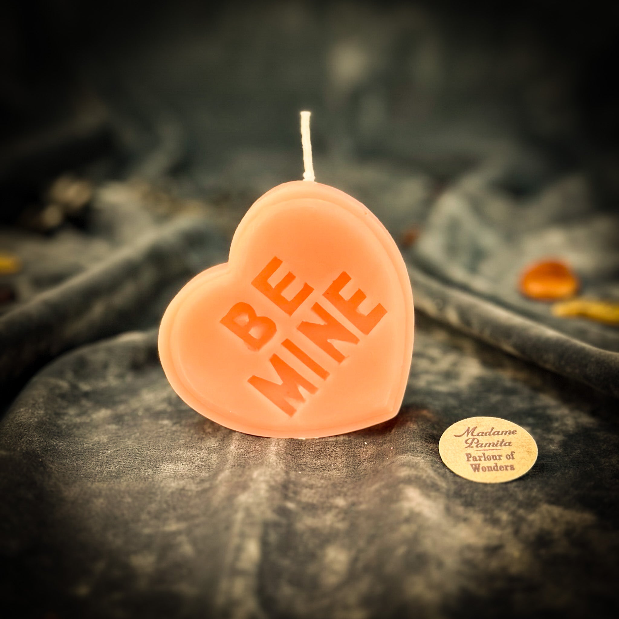 Beeswax Be Mine Spell Candle - Flirtation, Attraction & Sweet Romance
