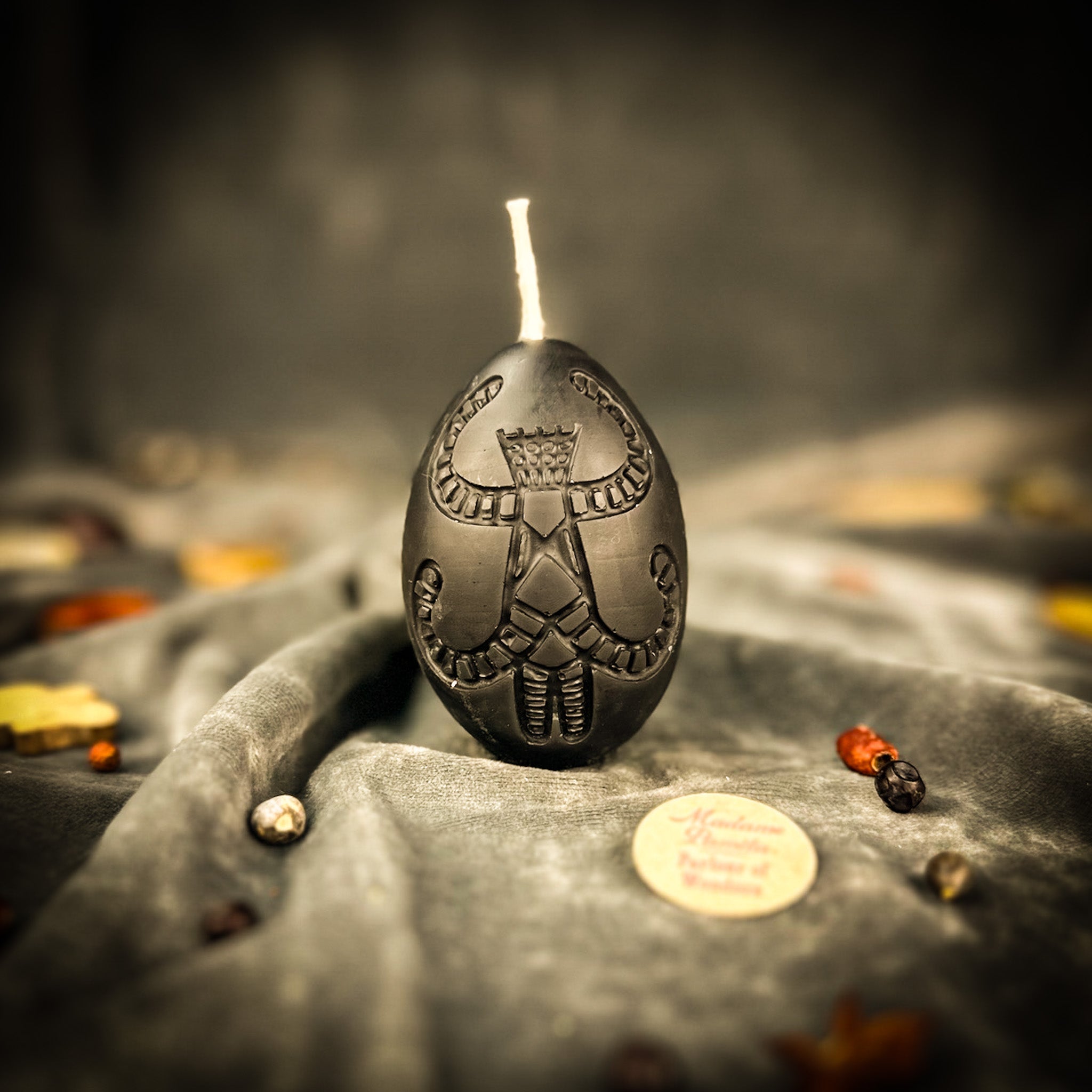 Berehynia Mother Goddess Pysanka Candle Spell Kit - Divine Feminine & Protection Magic