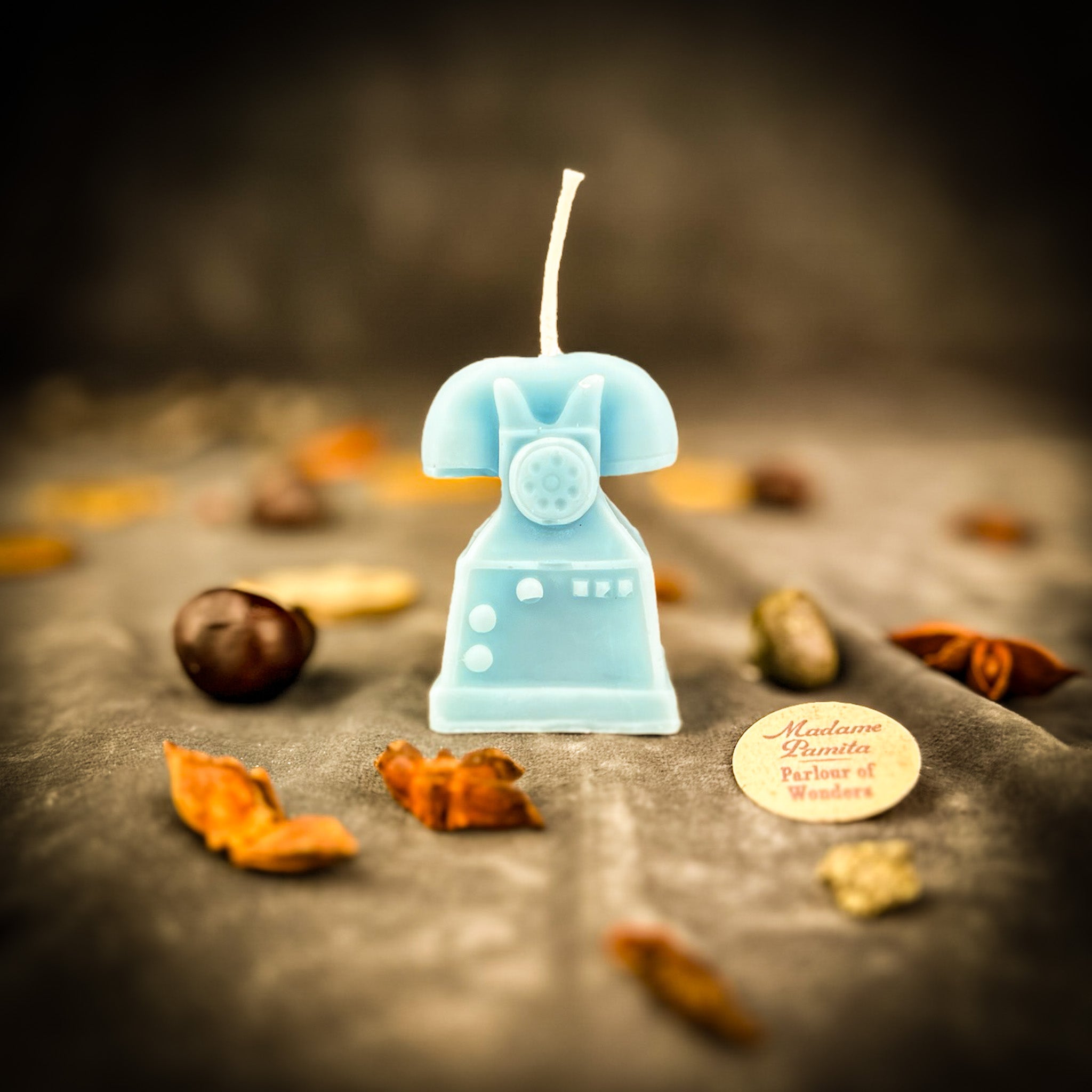 Beeswax Call Me Telephone Spell Candle