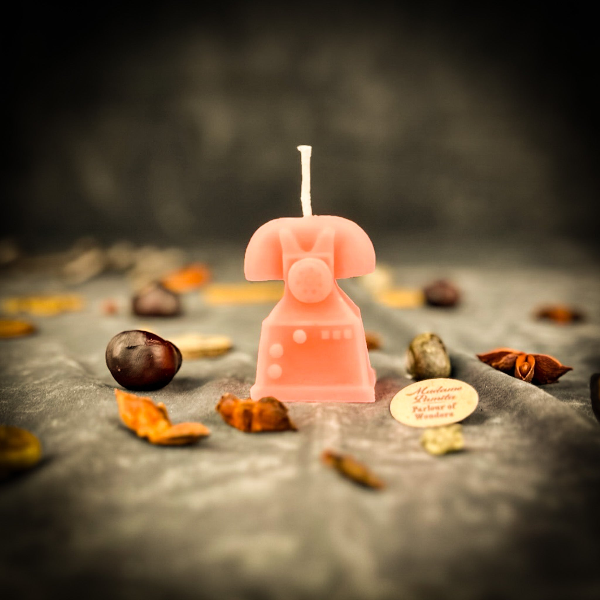 Beeswax Call Me Telephone Spell Candle