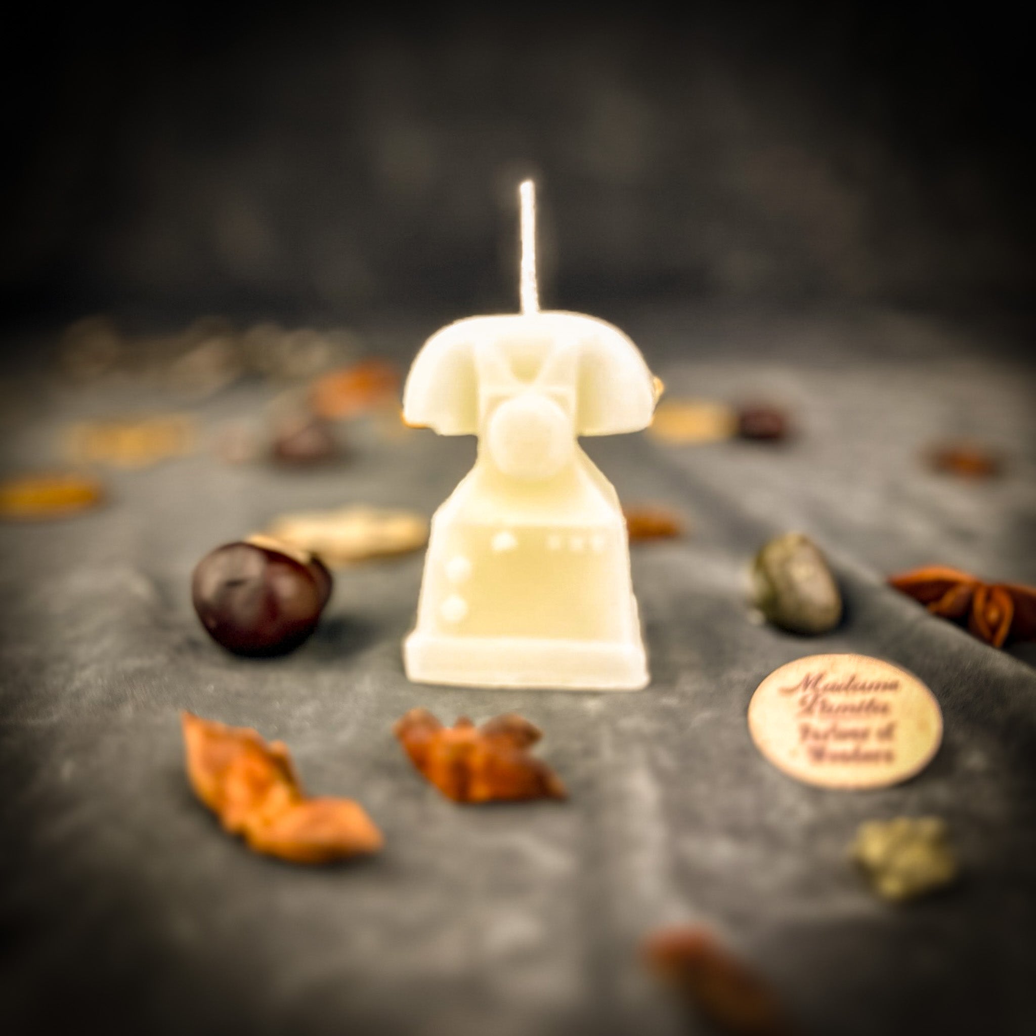 Beeswax Call Me Telephone Spell Candle