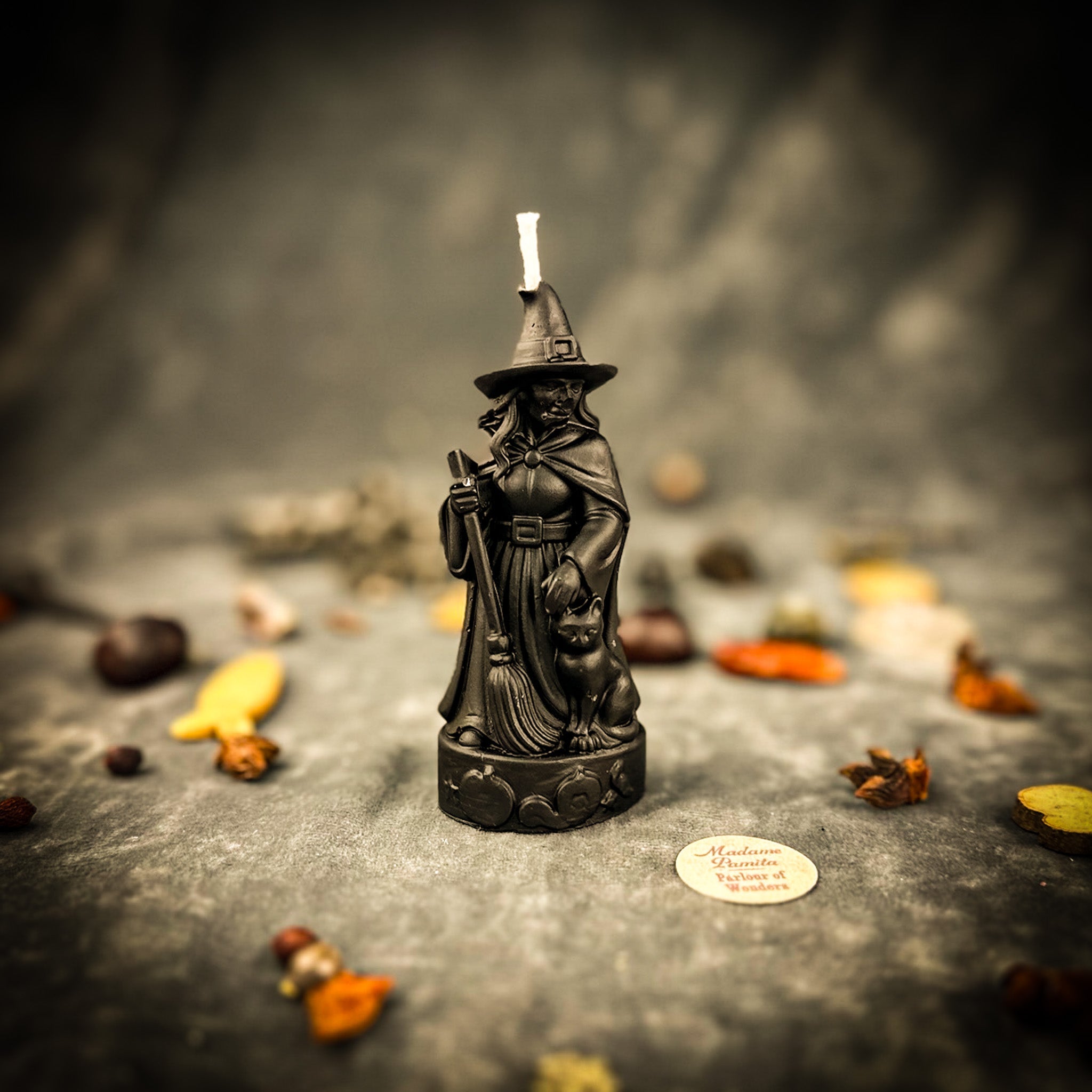 Beeswax Crone Witch Candle Spell Kit - Elder Wisdom & Empowerment Magic